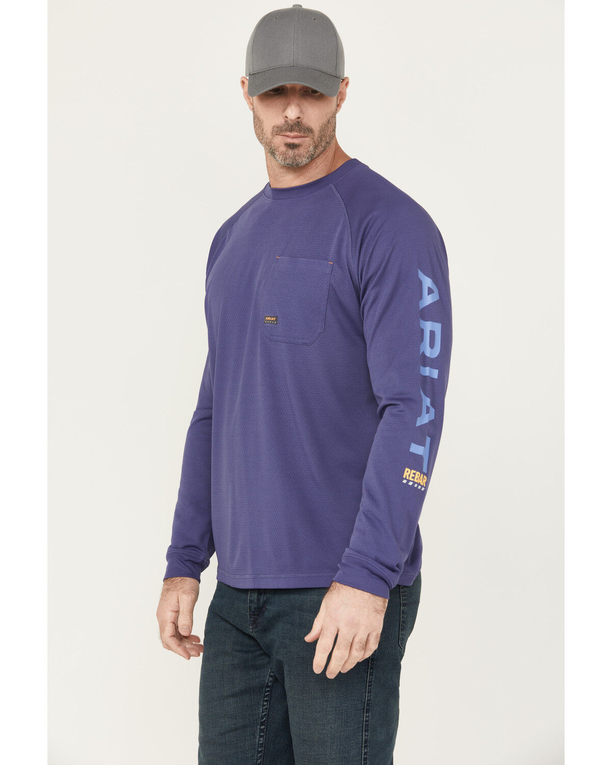 Ariat Men's Rebar Heat Fighter Long Sleeve Work Shirt - Big 1 381753-ariat-men-s-rebar-heat-fighter-long-sleeve-work-shirt-big-1.jpg