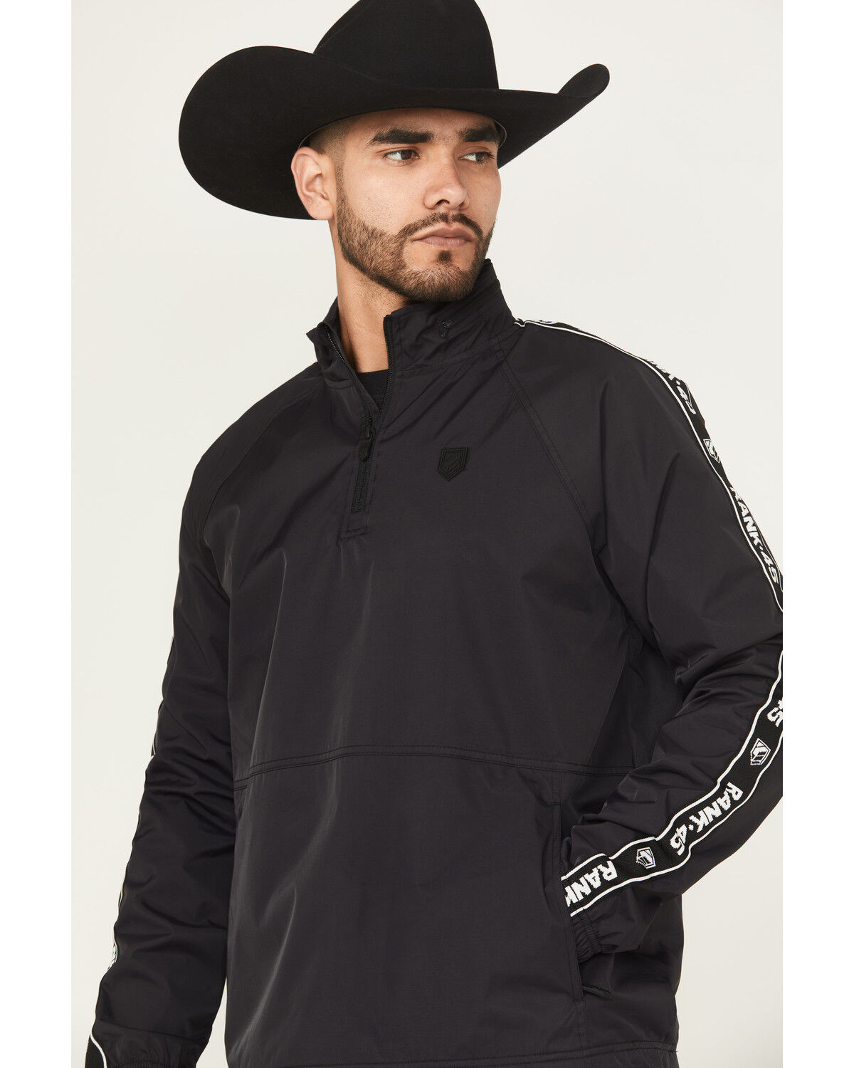 RANK 45® Men's Hungup Windbreaker Hooded Pullover