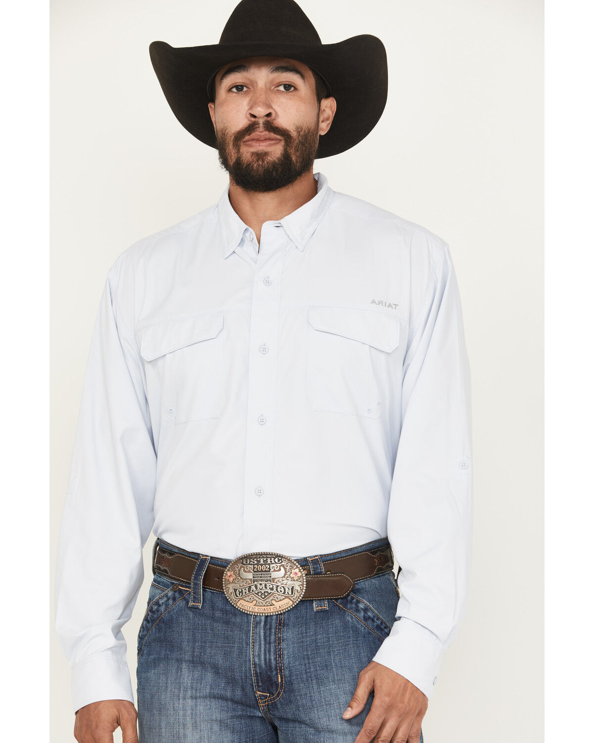 Ariat Men's VenTek Outbound Solid Long Sleeve Button-Down Western Shirt - Big