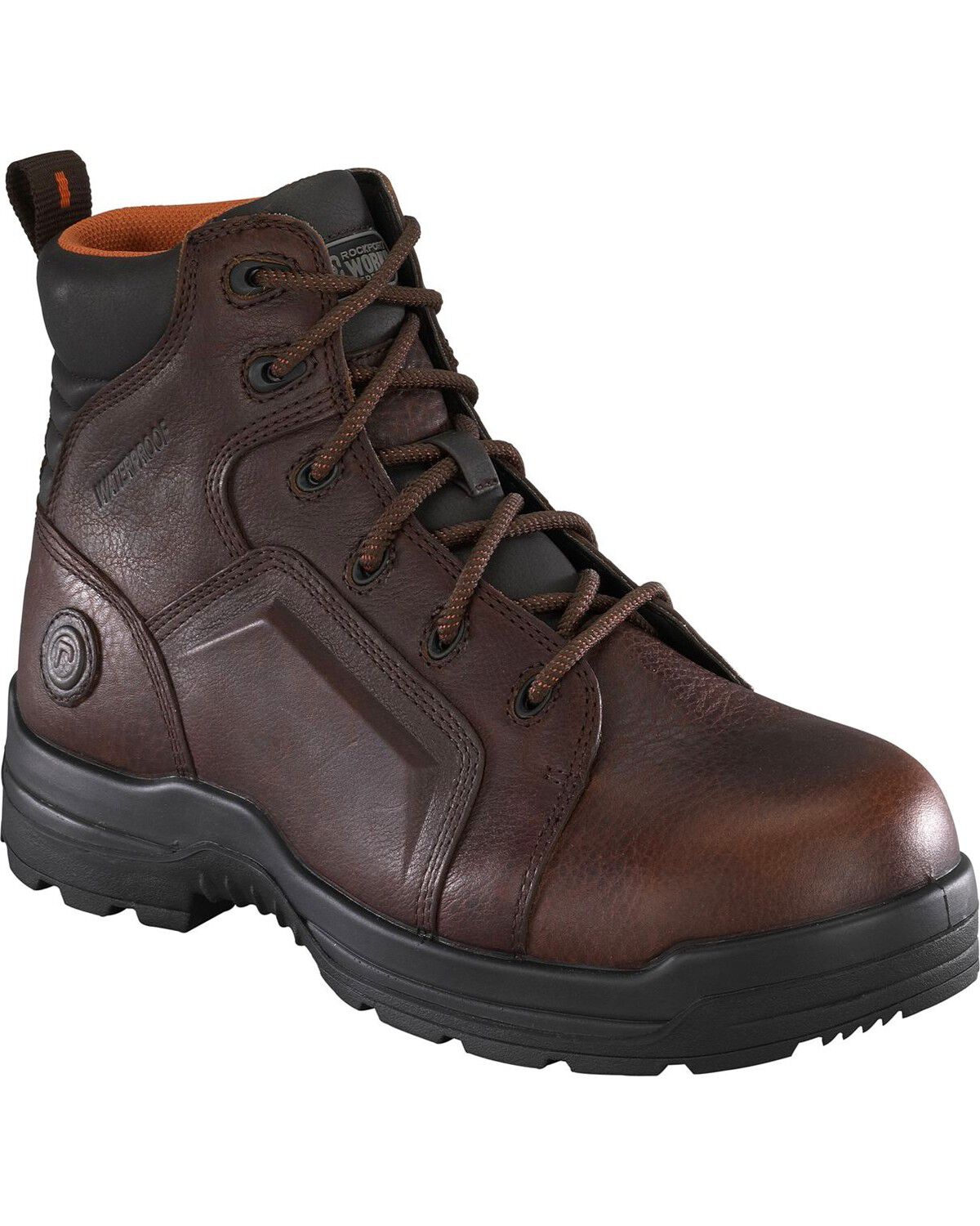 Rockport Women's More Energy Brown 6 Lace-Up Work Boots - Composite Toe 1 38722-rockport-women-s-more-energy-brown-6-lace-up-work-boots-composite-toe-1.jpg
