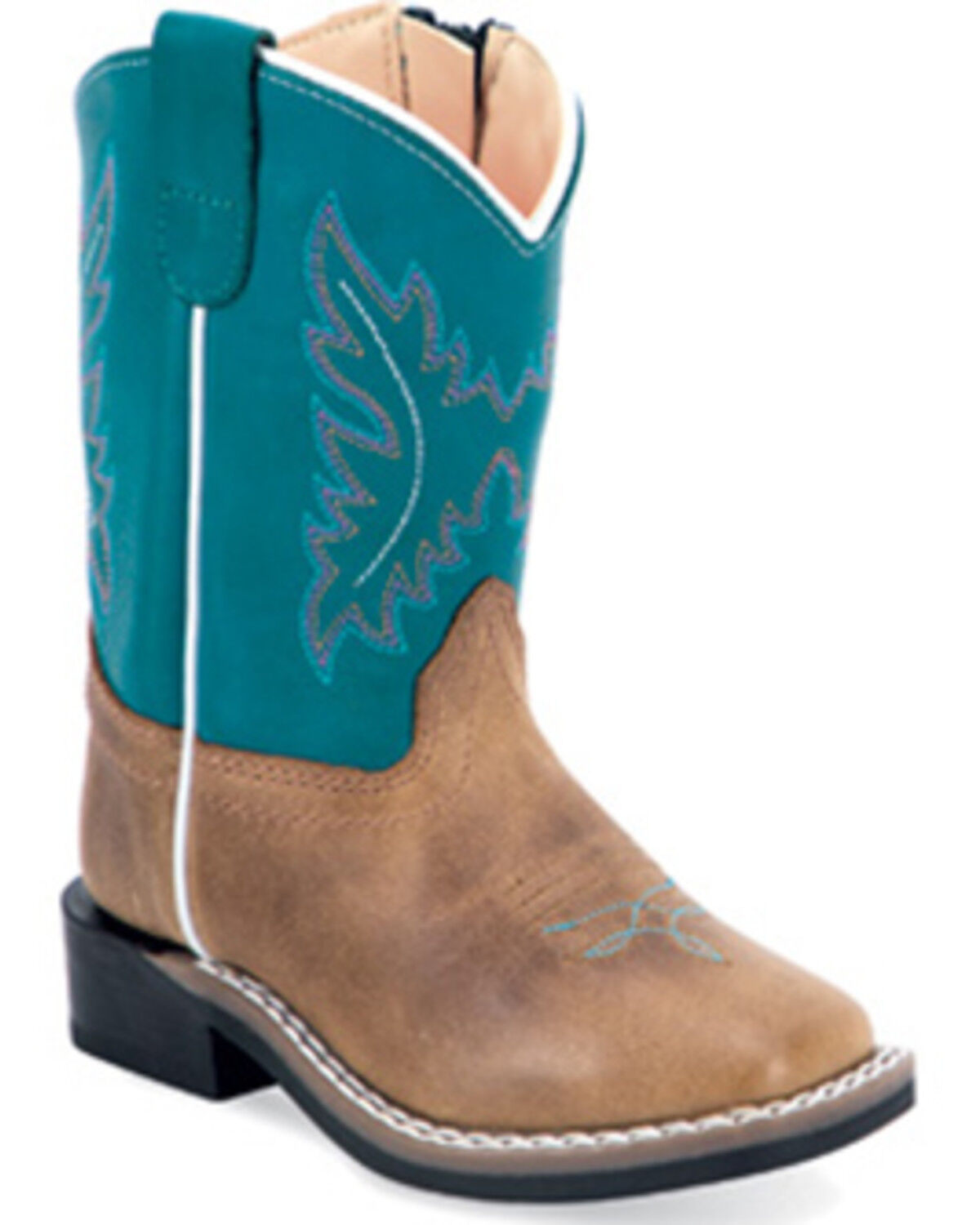 Old West Toddler Boys' Western Boots - Broad Square Toe