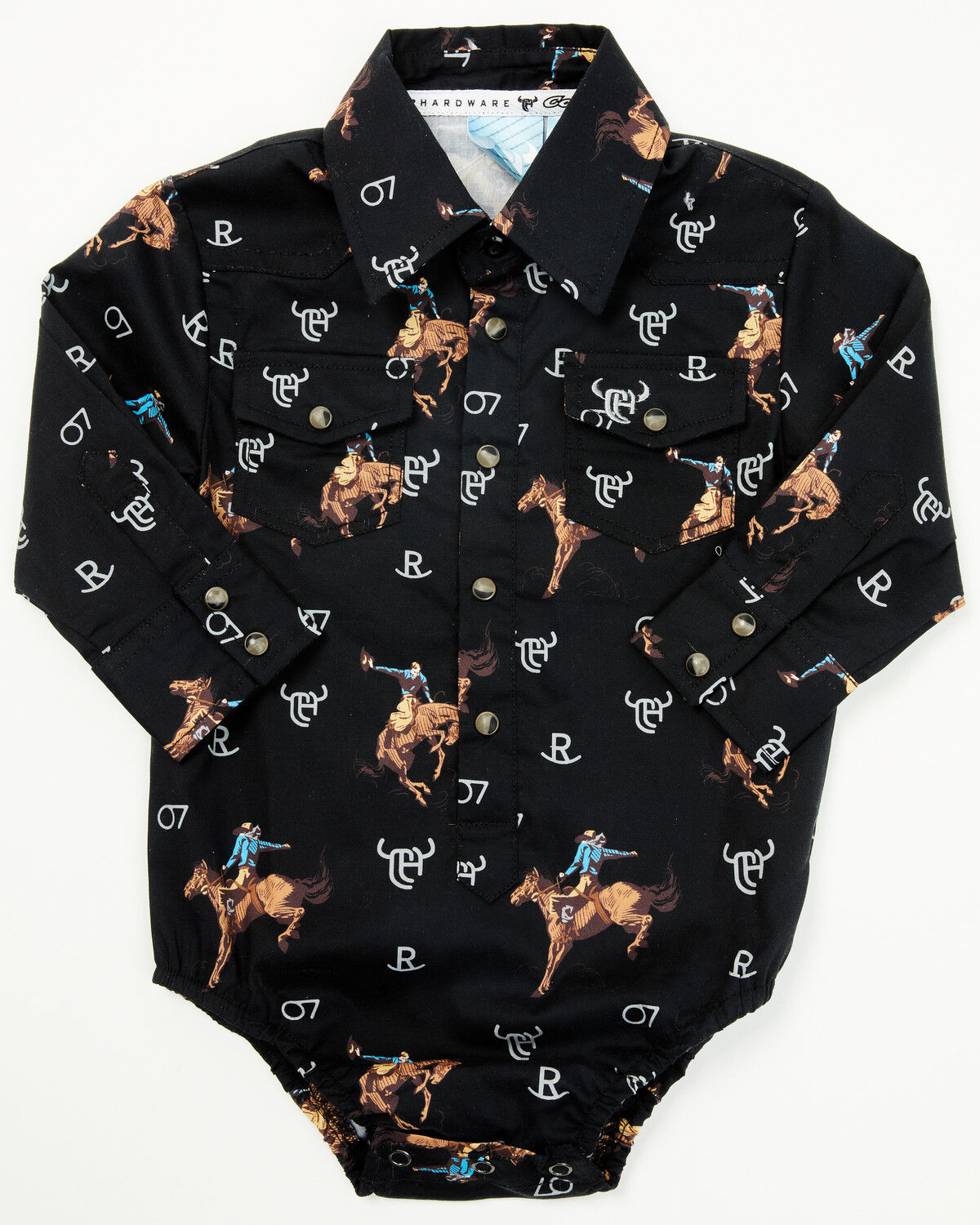 Cowboy Hardware Infant Boys' Bronco Stretch Onesie