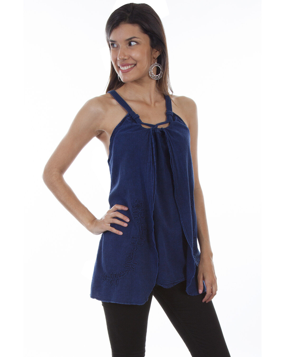 Cantina by Scully Women's Rope Strap Blouse