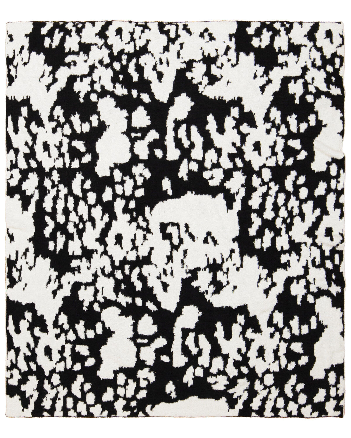 Carstens Home Wrangler Cow Print Blanket