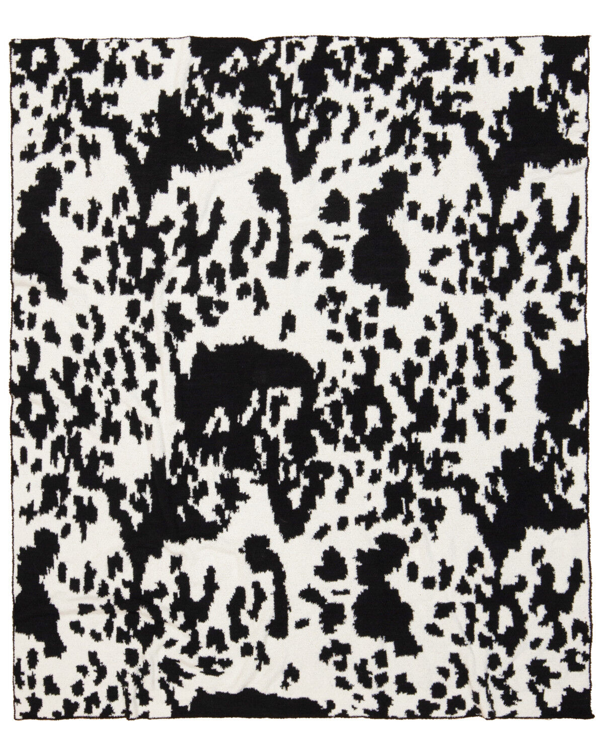 Carstens Home Wrangler Cow Print Blanket