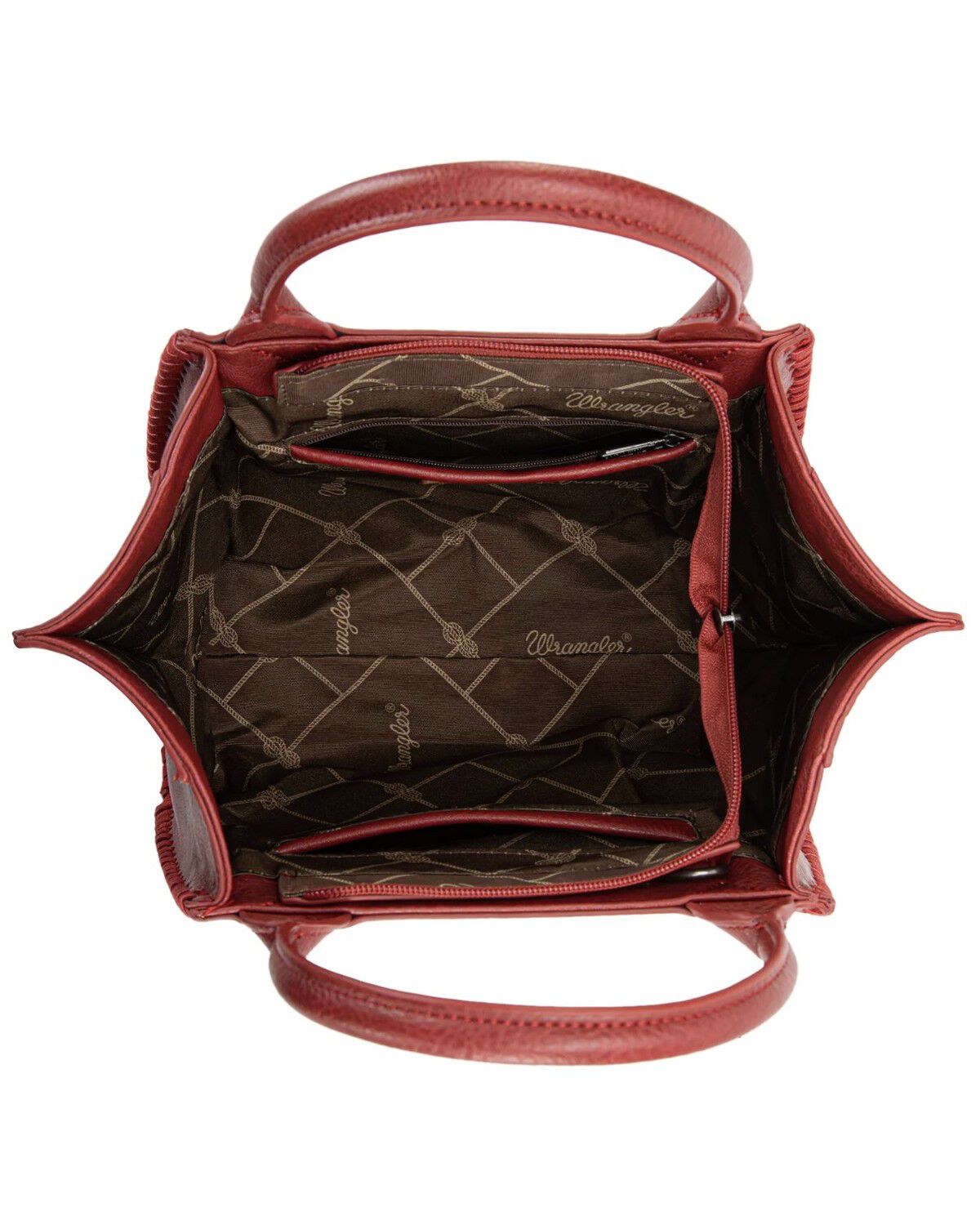 Wrangler Women's Jessie Tooled Concealed Carry Crossbody Bag
