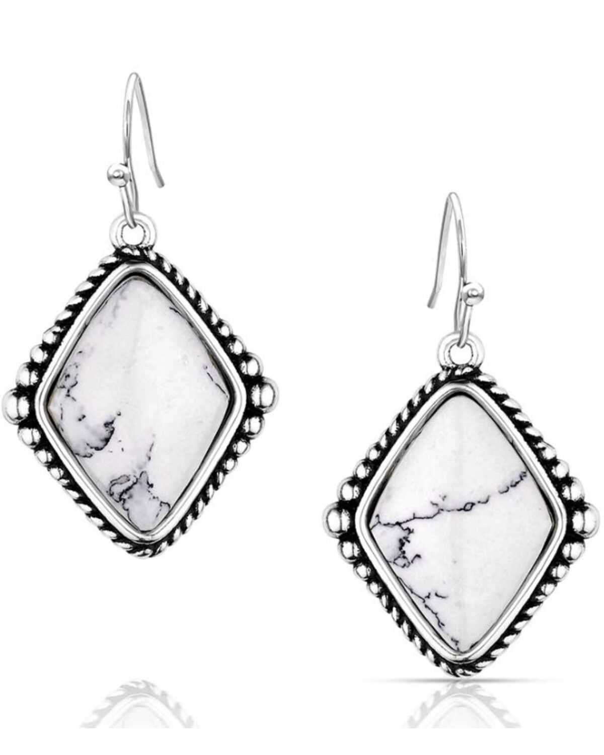 Montana Silversmiths Women's Blank State Earrings