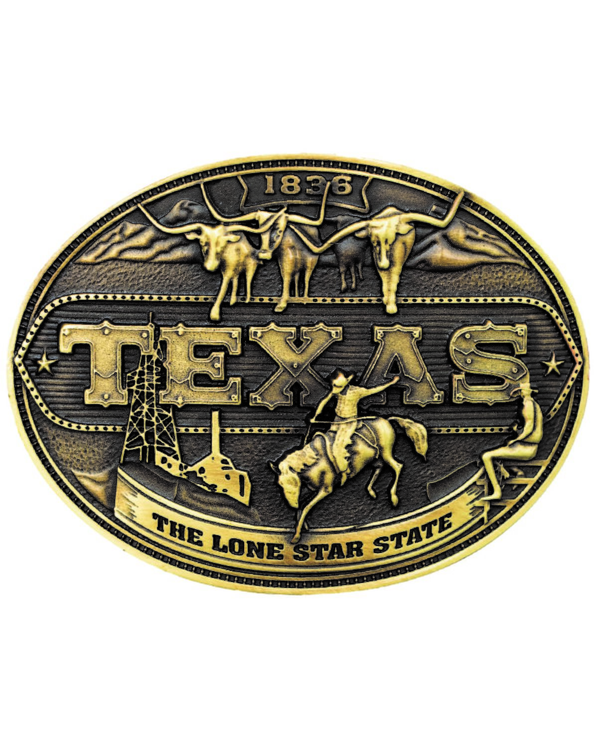 Cody James Men's Texas Heritage Belt Buckle