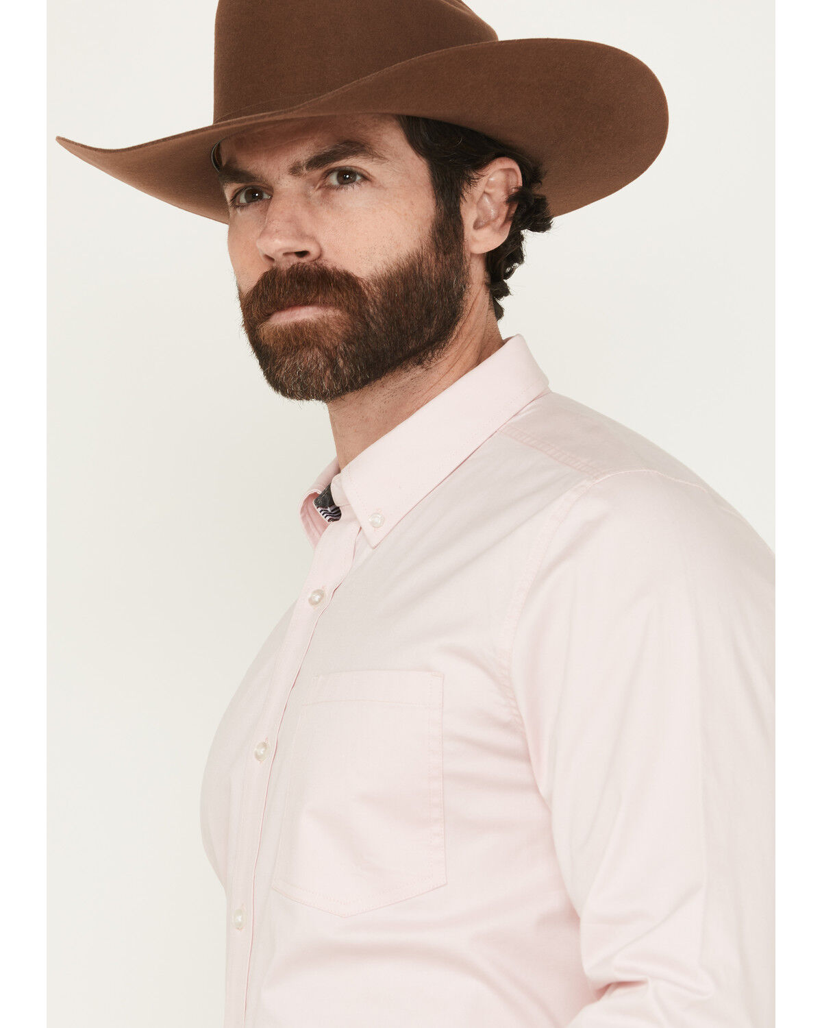 Cody James Men's Basic Twill Long Sleeve Button-Down Performance Western Shirt - Big