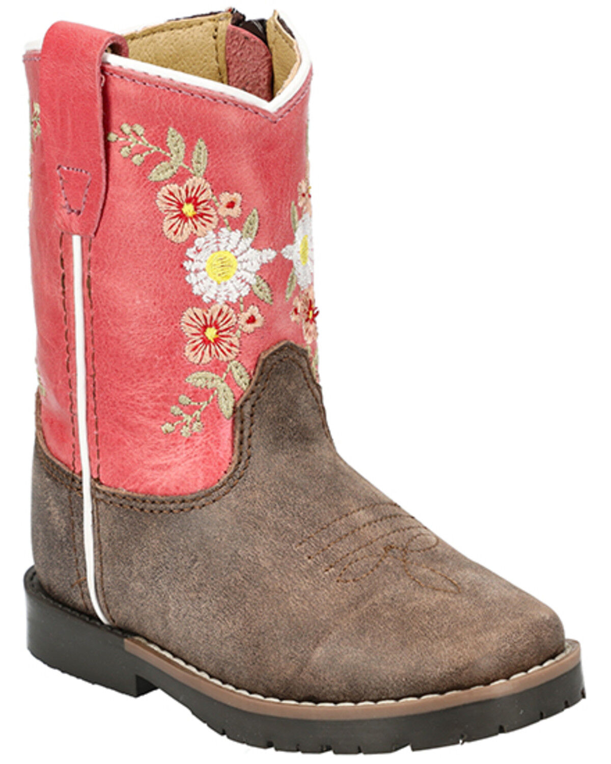 Smoky Mountain Toddler Girls' Autry Western Boots - Broad Square Toe