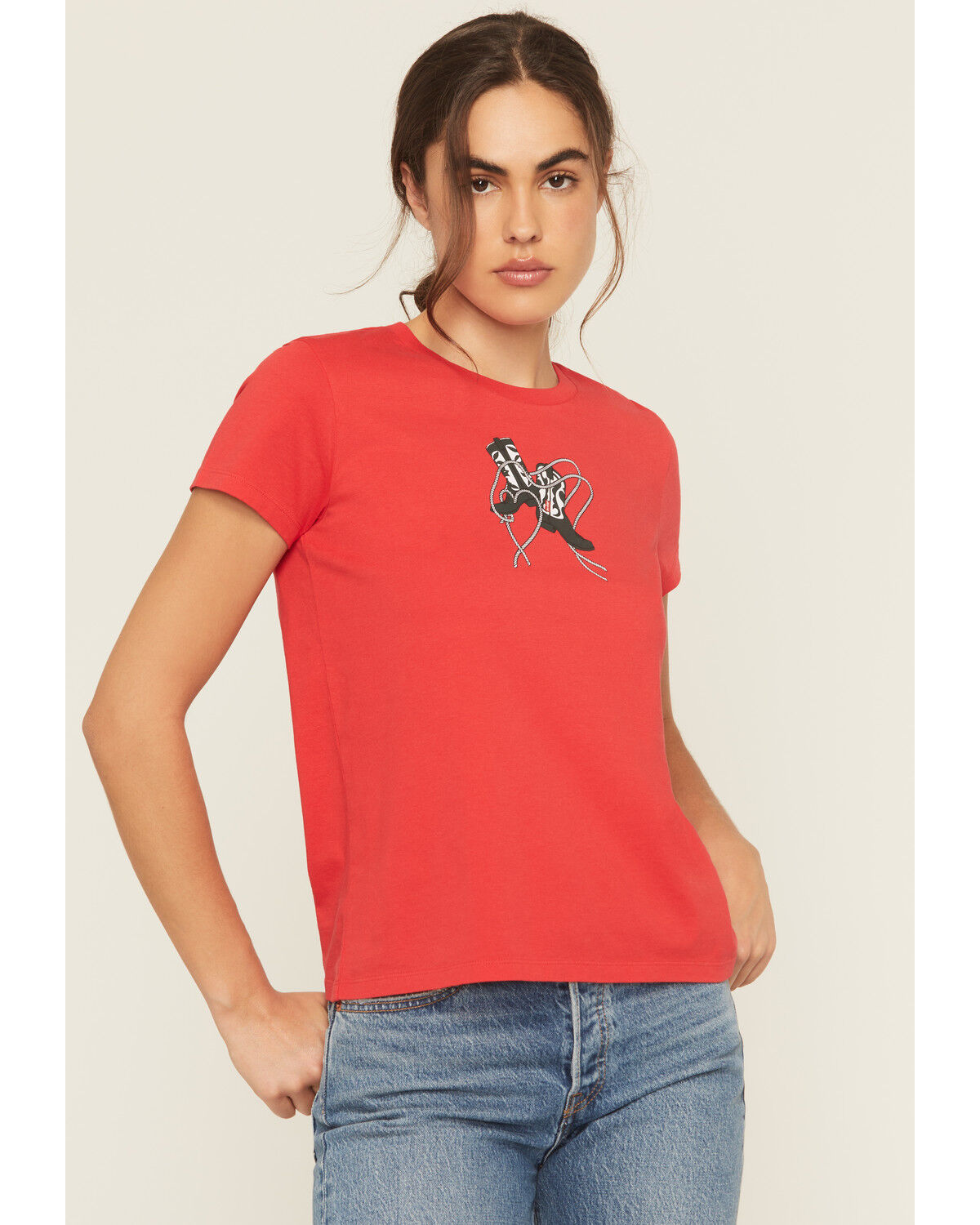 Levi's Women's Cowboy Short Sleeve Graphic Tee