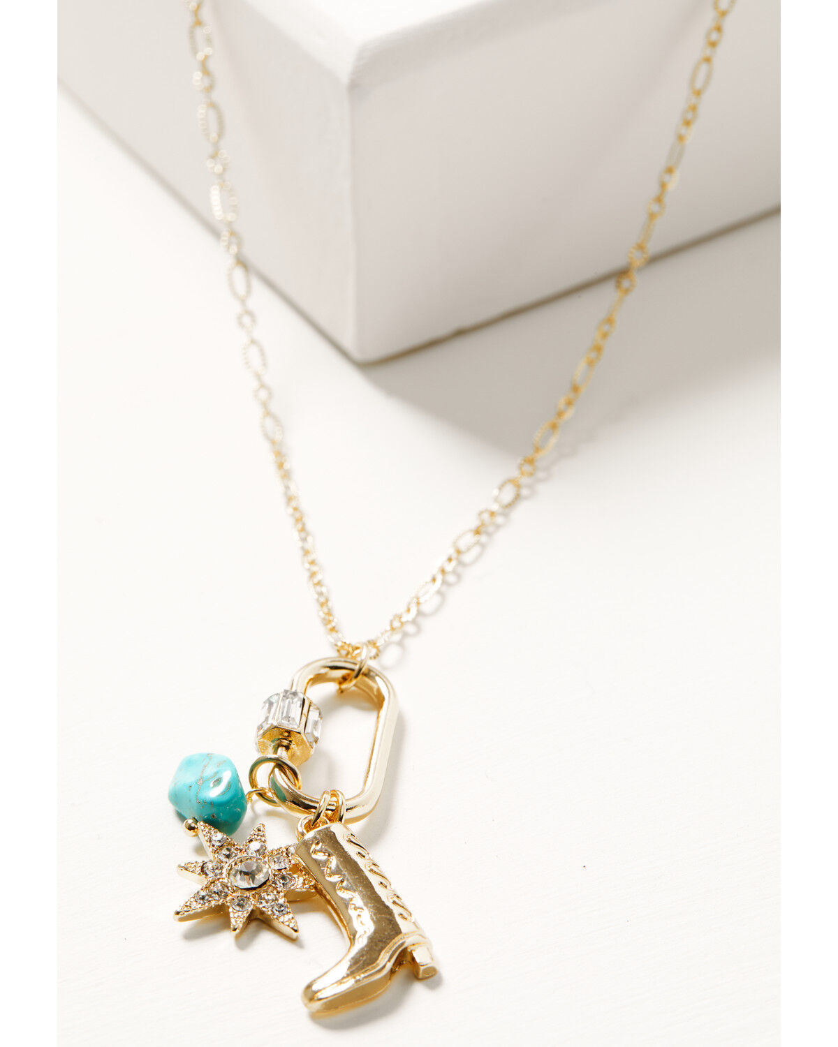 Shyanne Women's Golden Charm Necklace