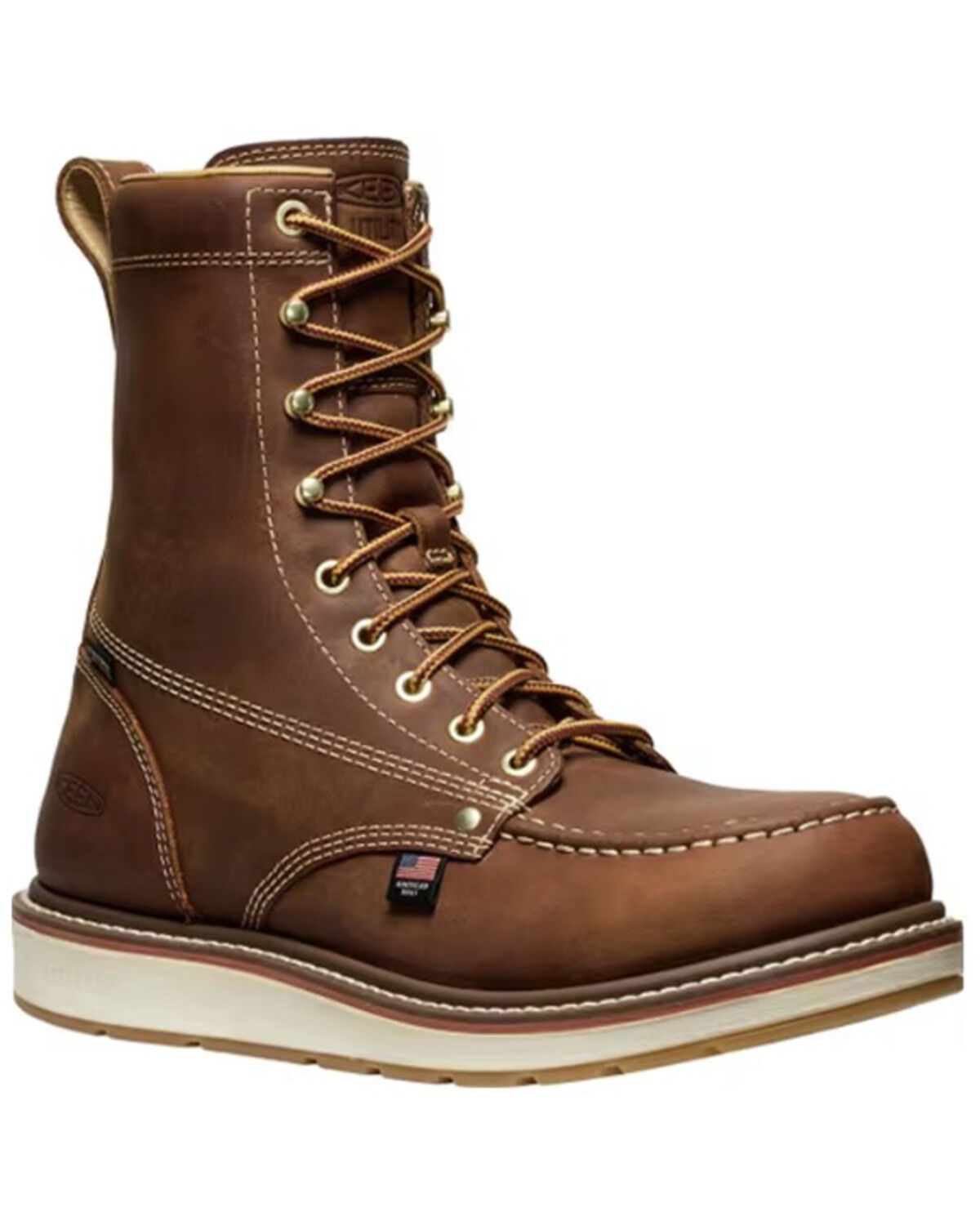 Keen Men's 8 Liberty Waterproof Moc Work Boots - Soft Toe