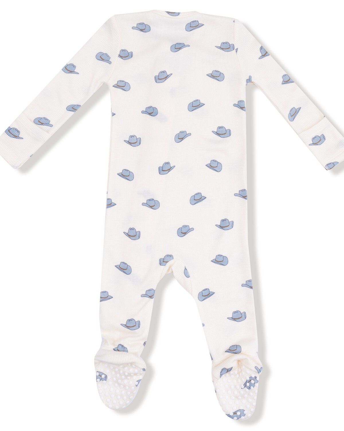 Angel Dear Infant Boys' Cowboy Hat Zippered Onesie