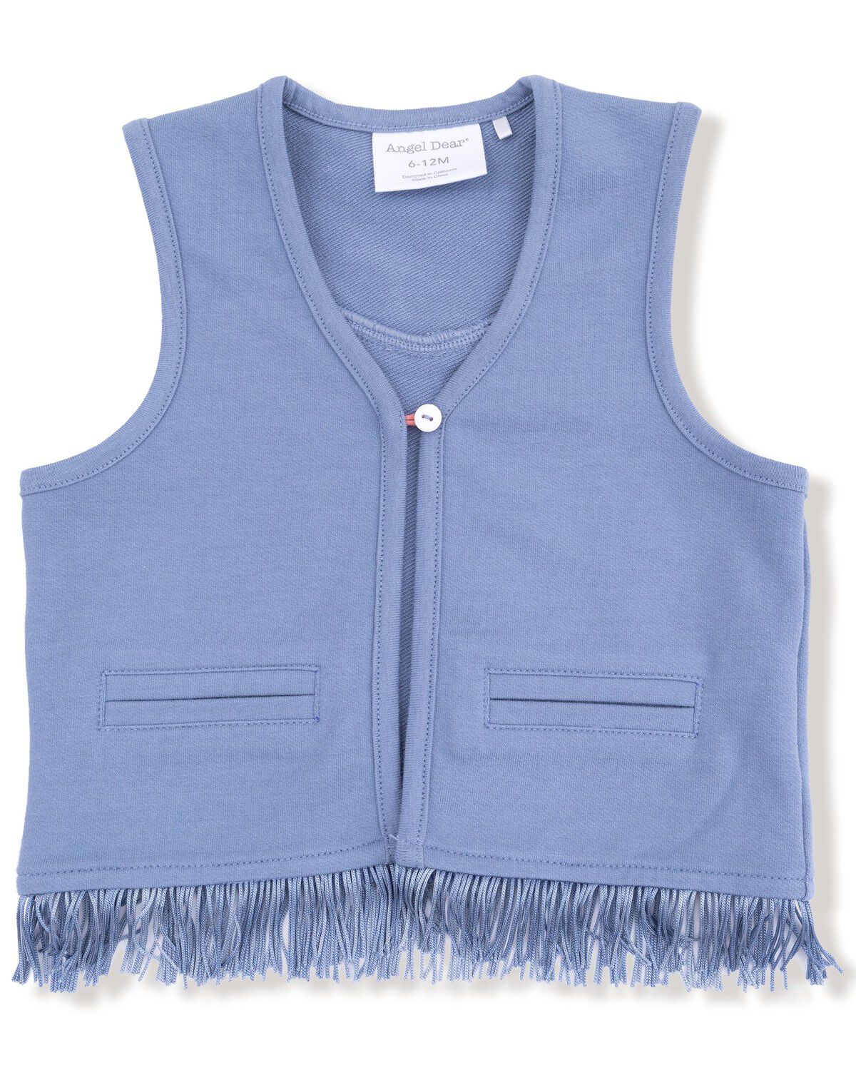 Angel Dear Toddler Boys' Fringe Vest