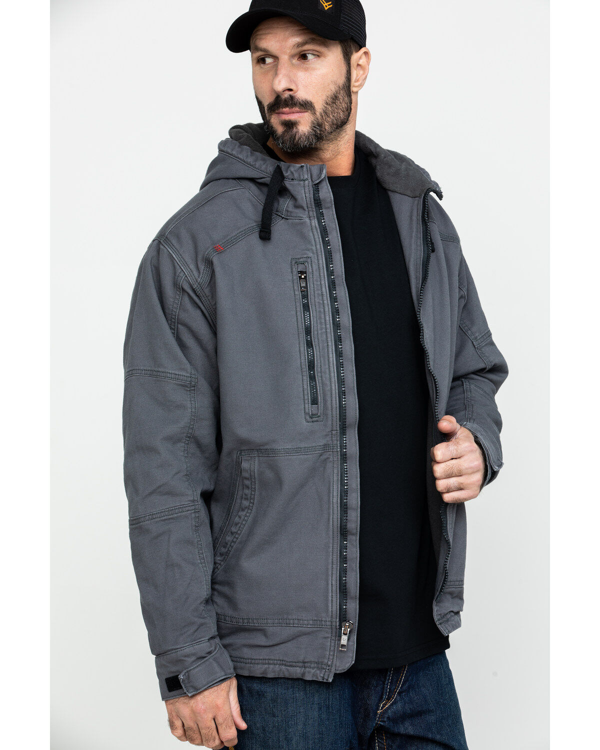 Ariat Men's FR Duralight Stretch Canvas Work Jacket - Tall