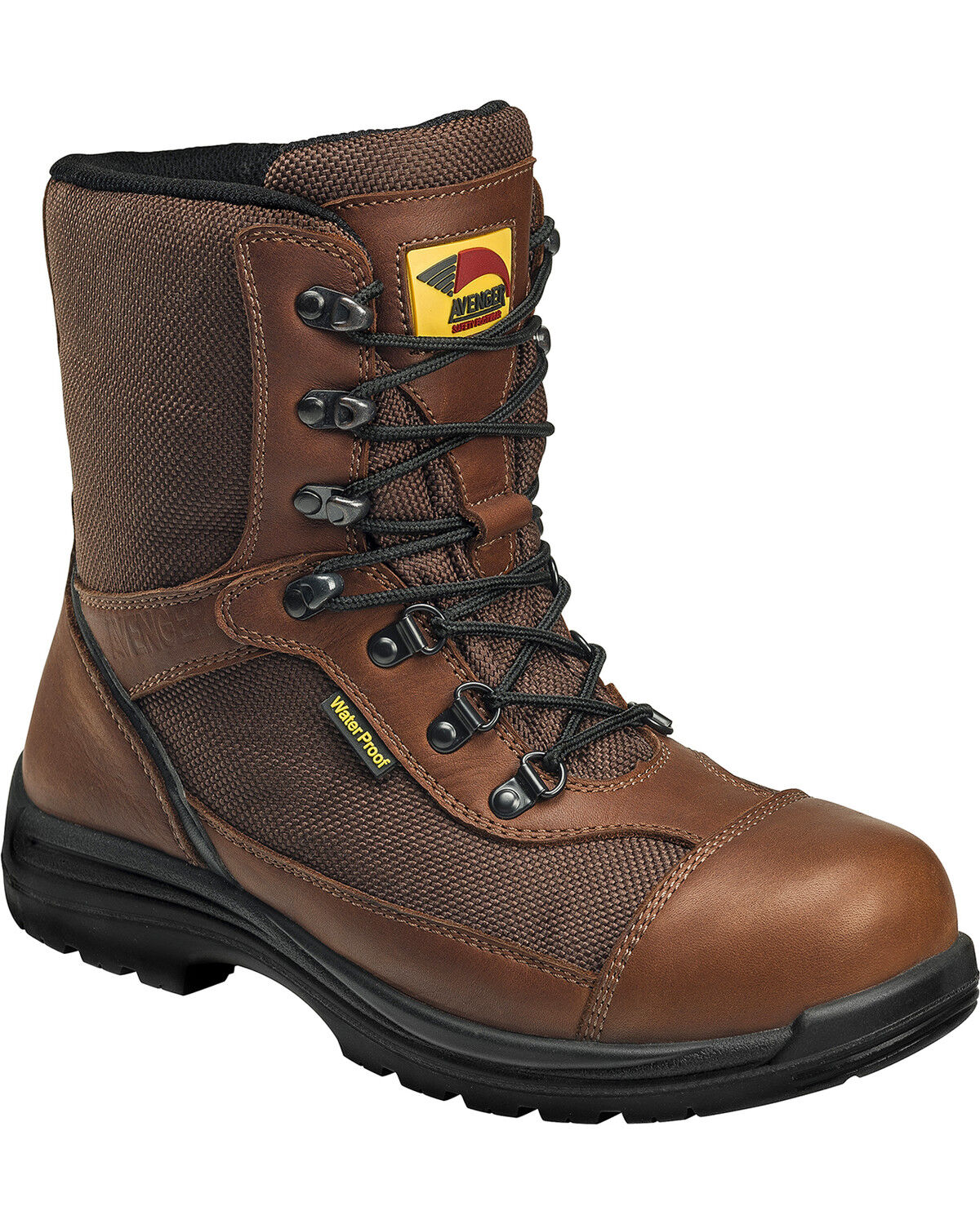 Avenger Boots Men's Waterproof Insulated Work Boots - Composite Toe