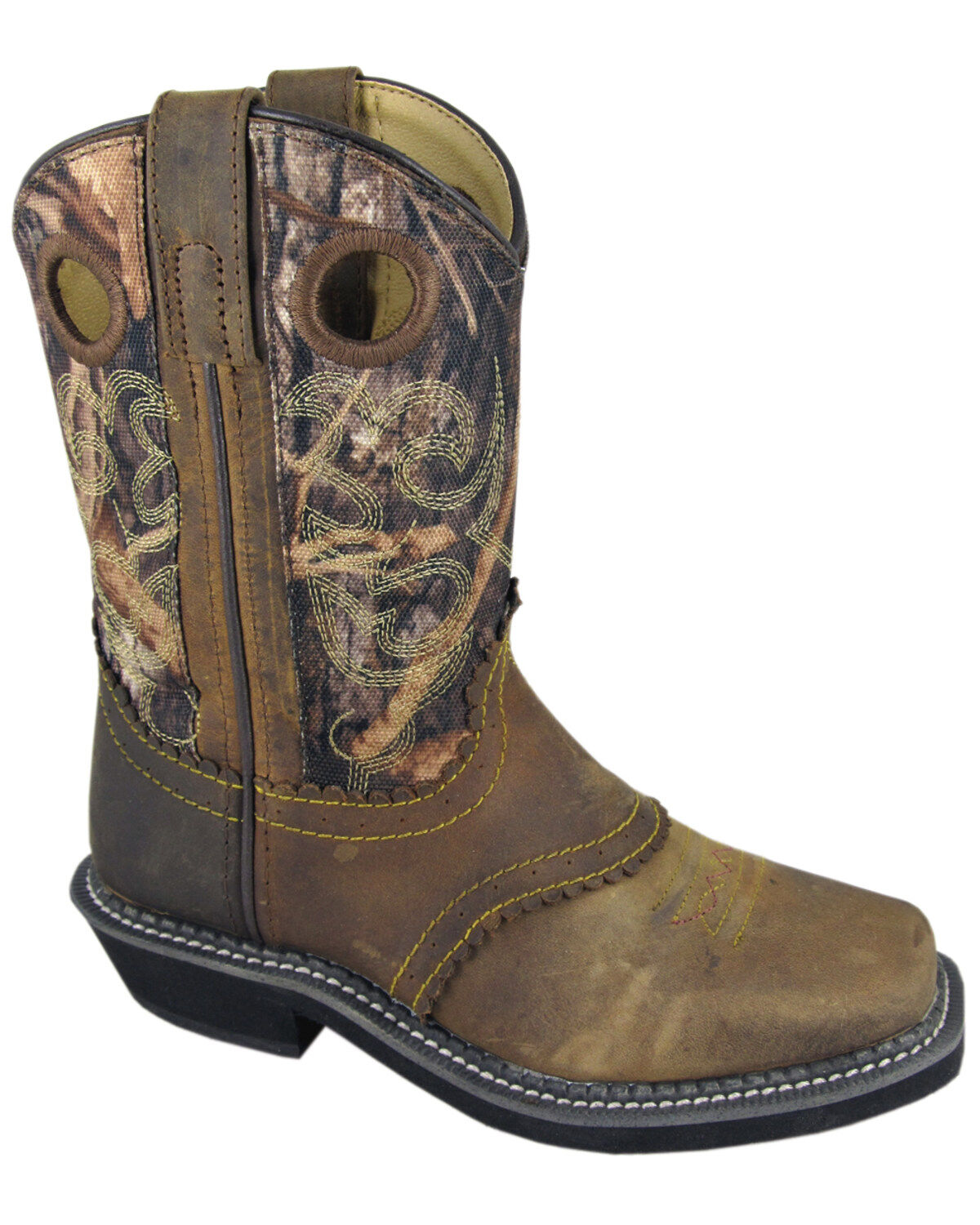 Smoky Mountain Boys' Pawnee Camo Western Boots - Broad Square Toe 1 47317-smoky-mountain-boys-pawnee-camo-western-boots-broad-square-toe-1.jpg
