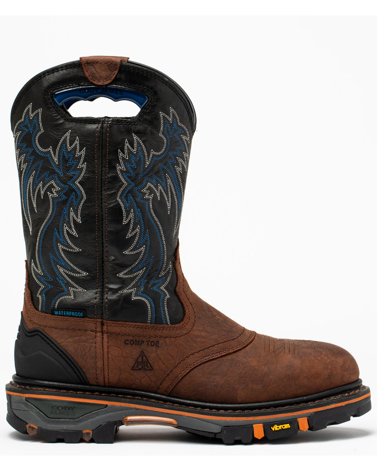 Cody James Men's 11 Decimator Waterproof Western Work Boots - Nano Composite Toe