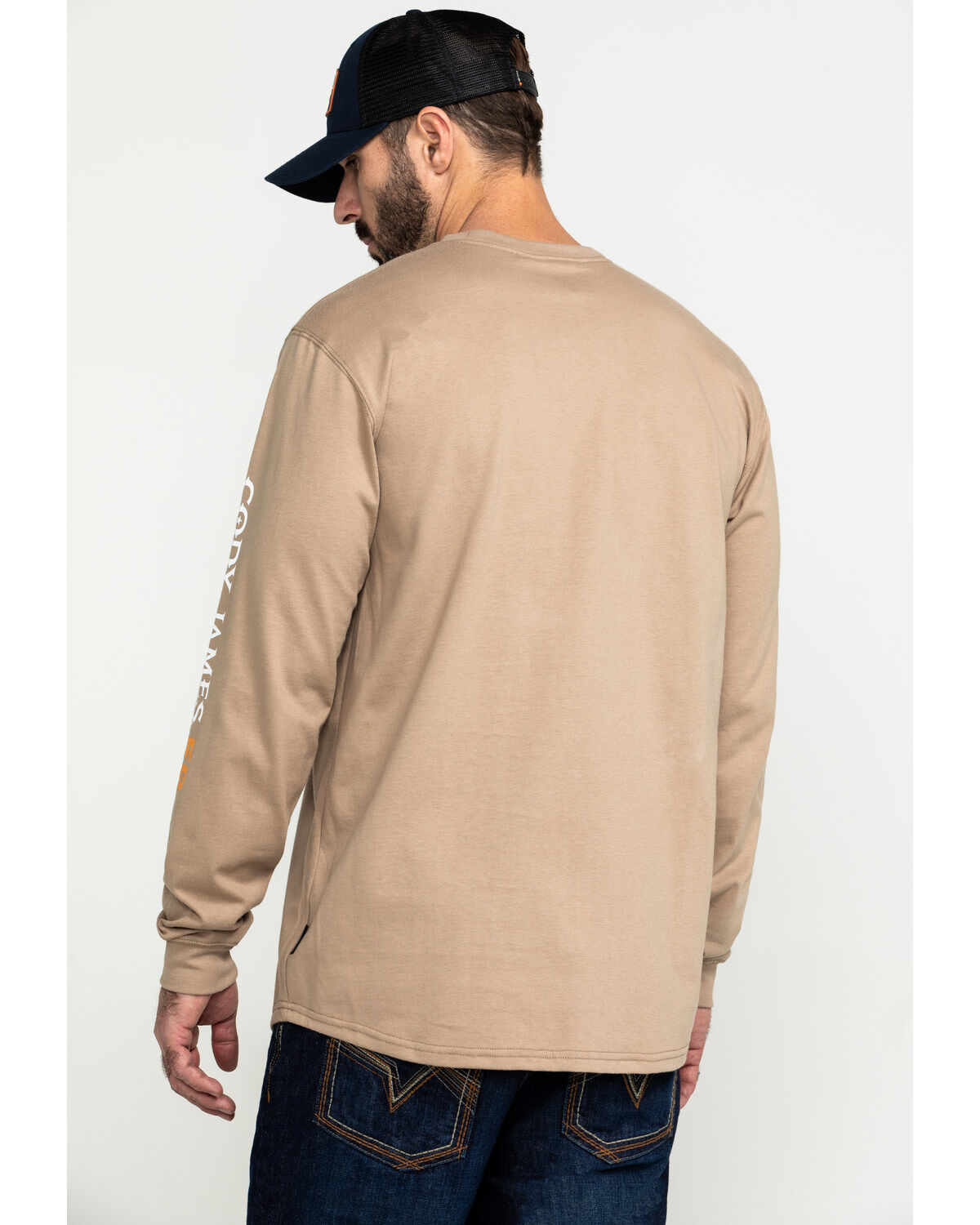 Cody James Men's FR Logo Long Sleeve Stretch Work Shirt