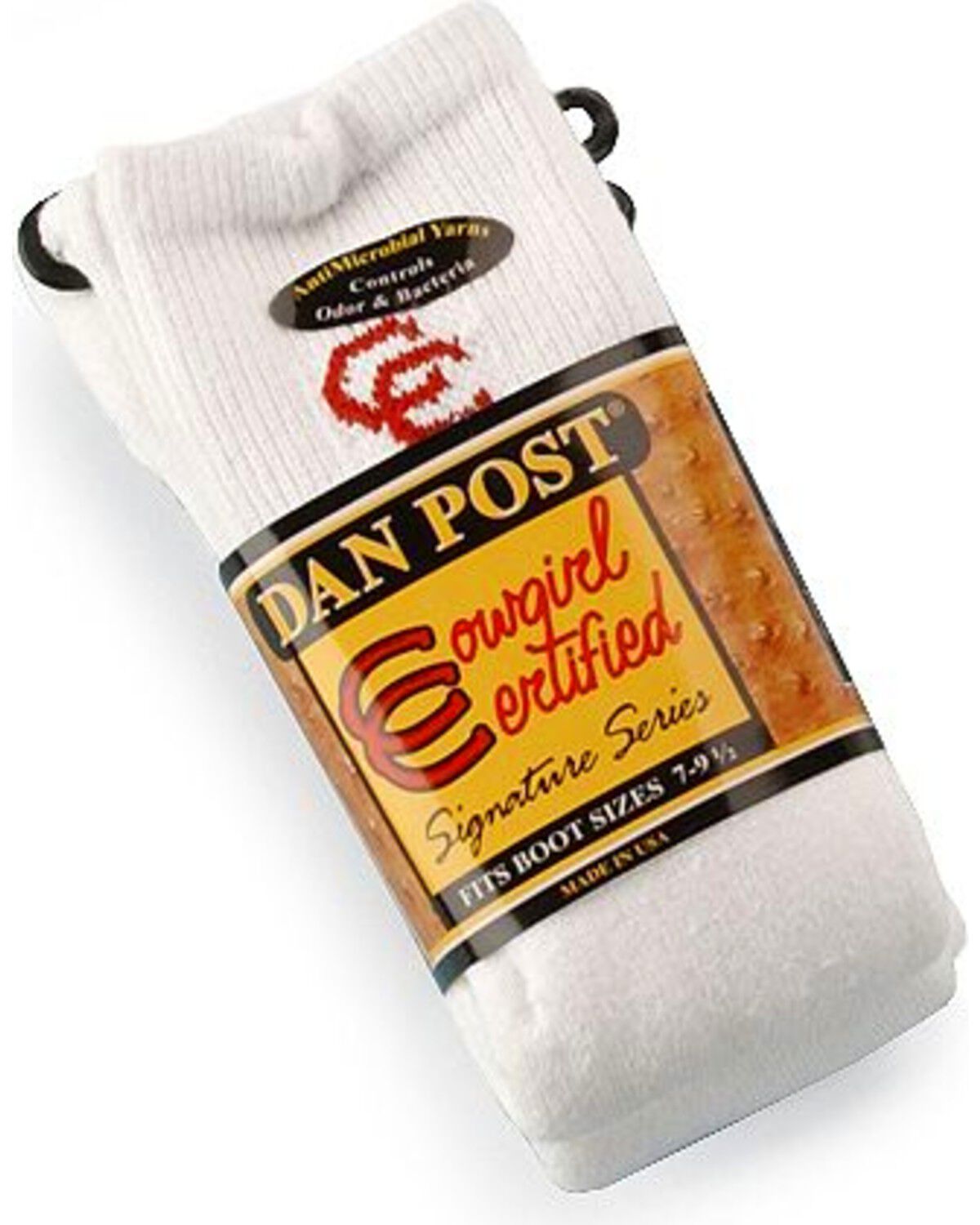 Dan Post Women's Cowgirl Certified Boot Socks - 2 Pack