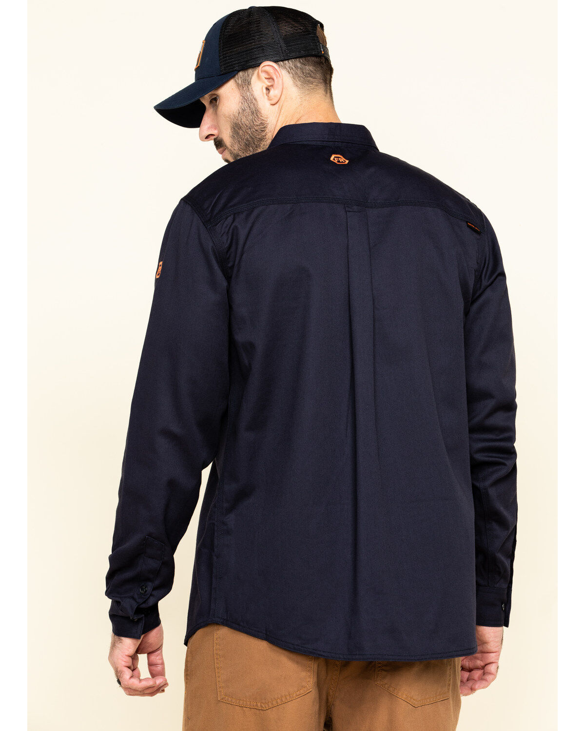 Hawx Men's FR Long Sleeve Woven Work Shirt - Tall
