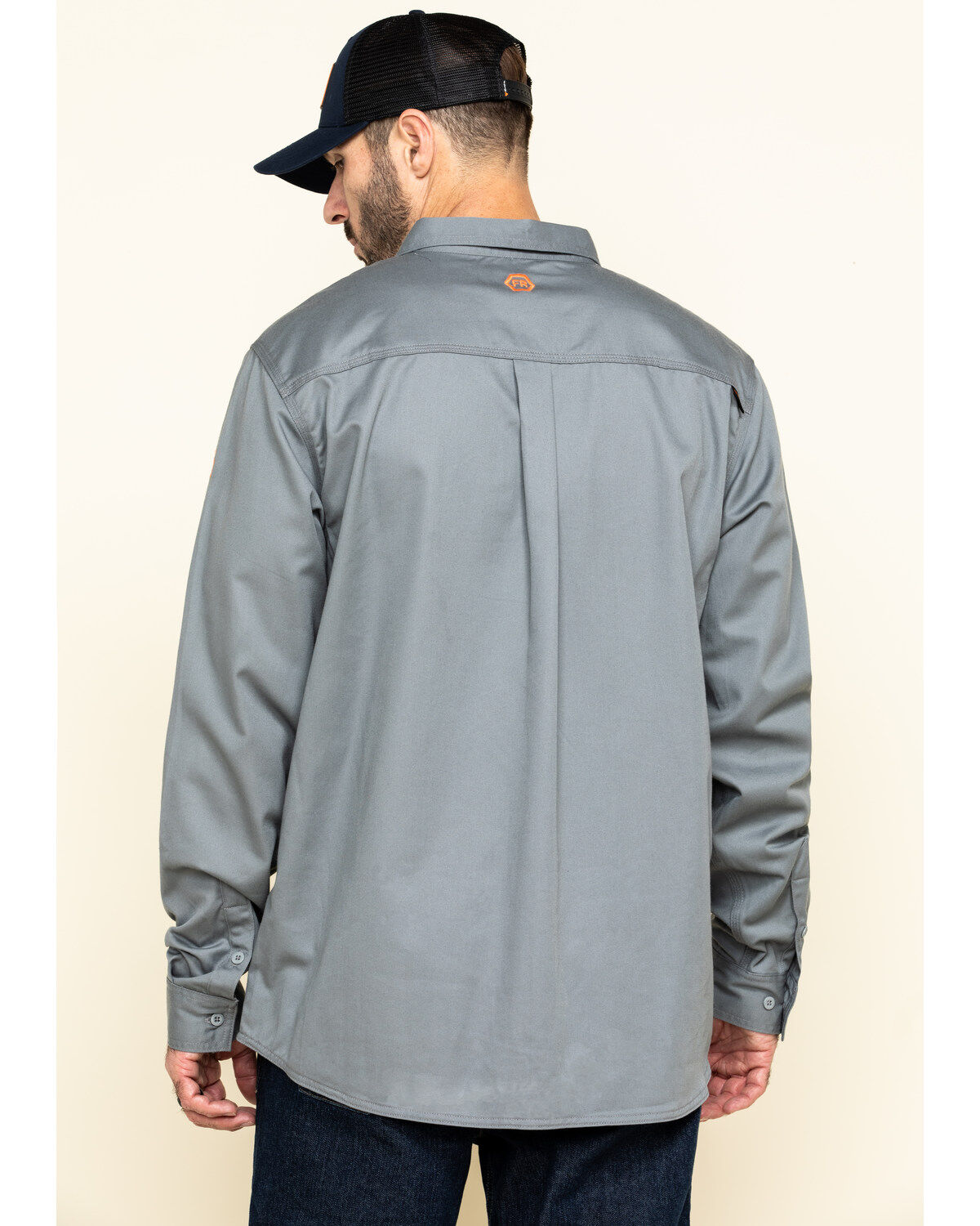 Hawx Men's FR Long Sleeve Woven Work Shirt - Tall