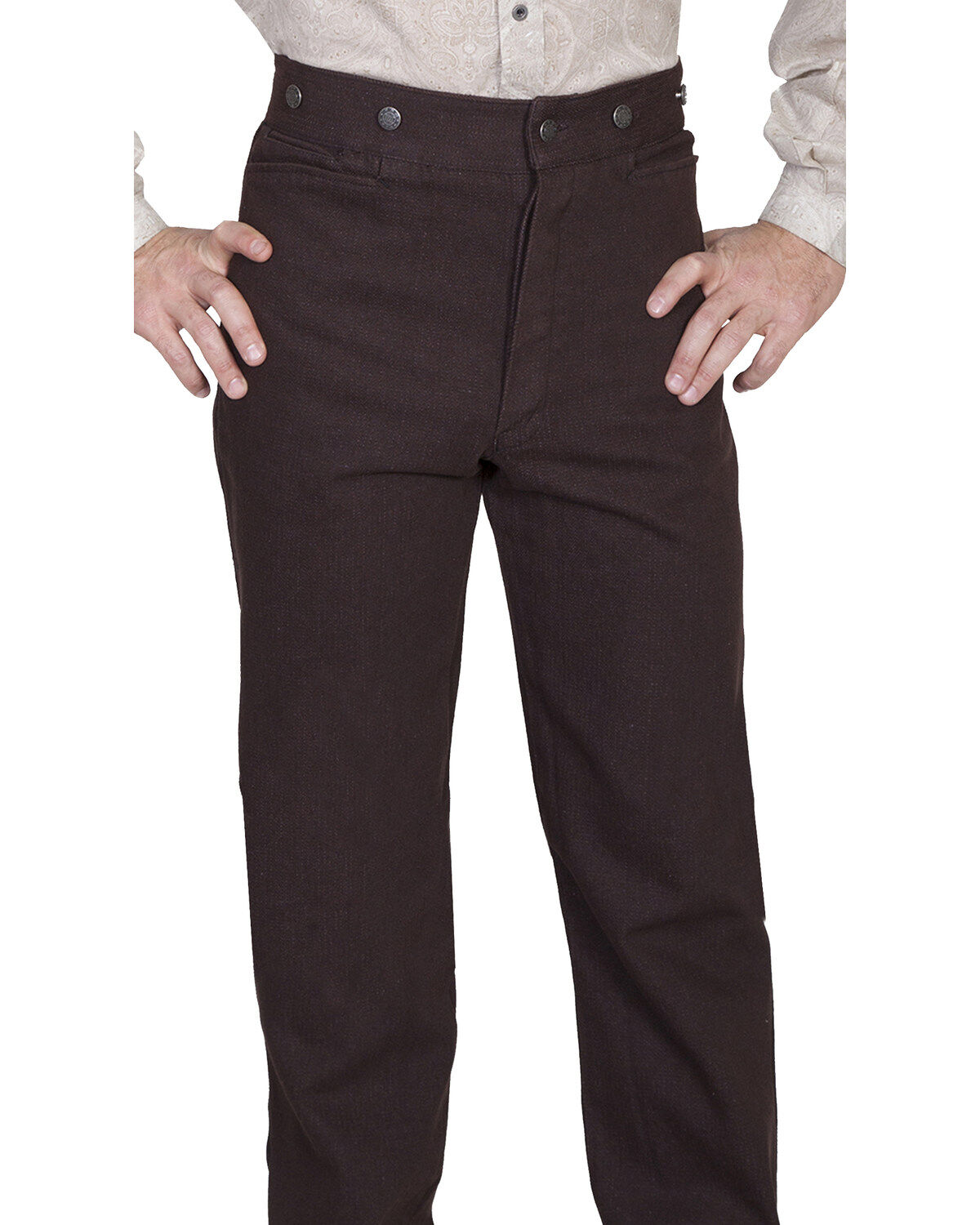 Wahmaker by Scully Raised Dobby Stripe Pants - Tall