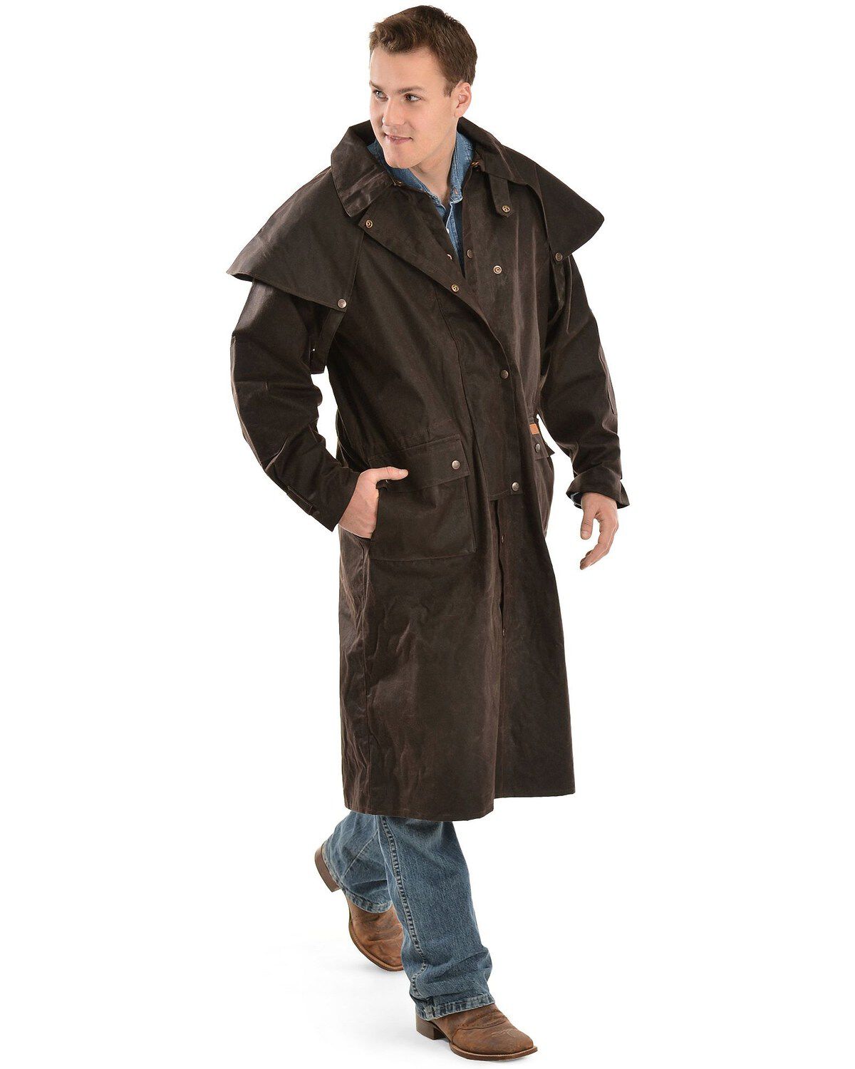 Outback Men's Low Ride Duster Coat