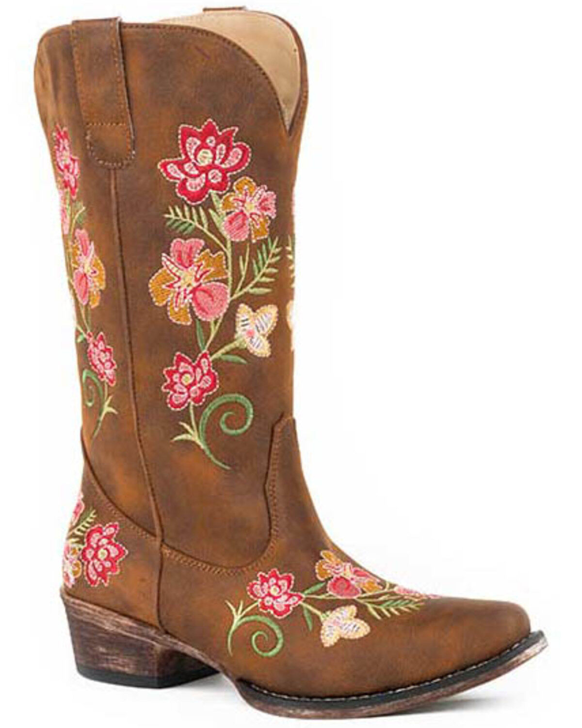 Roper Women's Vintage Cognac Western Boots - Snip Toe 1 53814-roper-women-s-vintage-cognac-western-boots-snip-toe-1.jpg