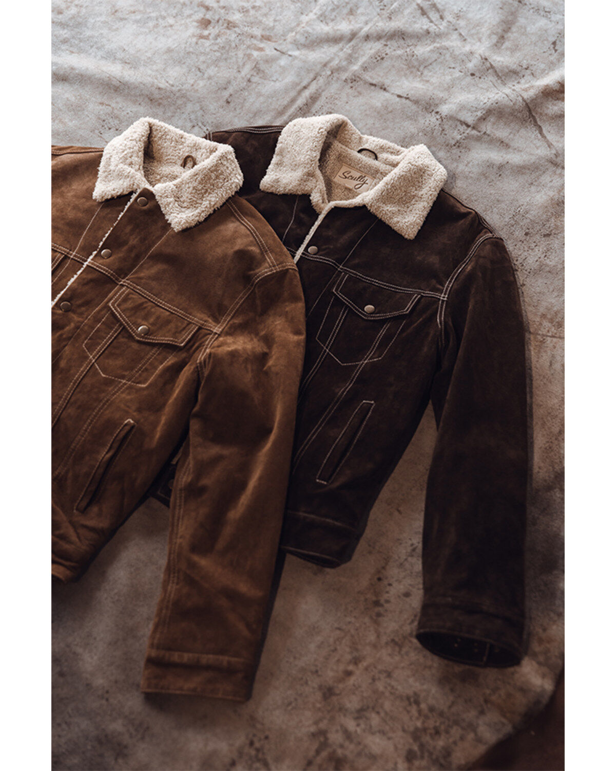 Scully Men's Boar Suede Pilot Jacket
