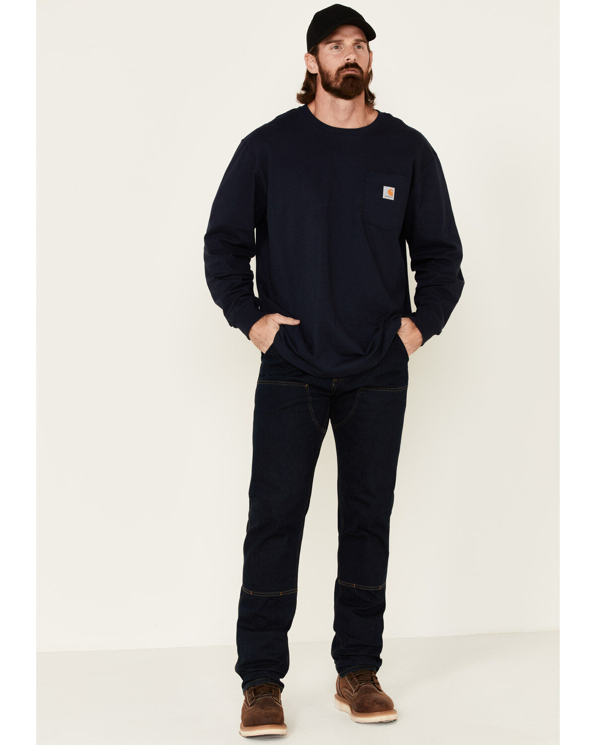 Carhartt Men's Rugged Flex&reg; Relaxed Double Front Work Jeans
