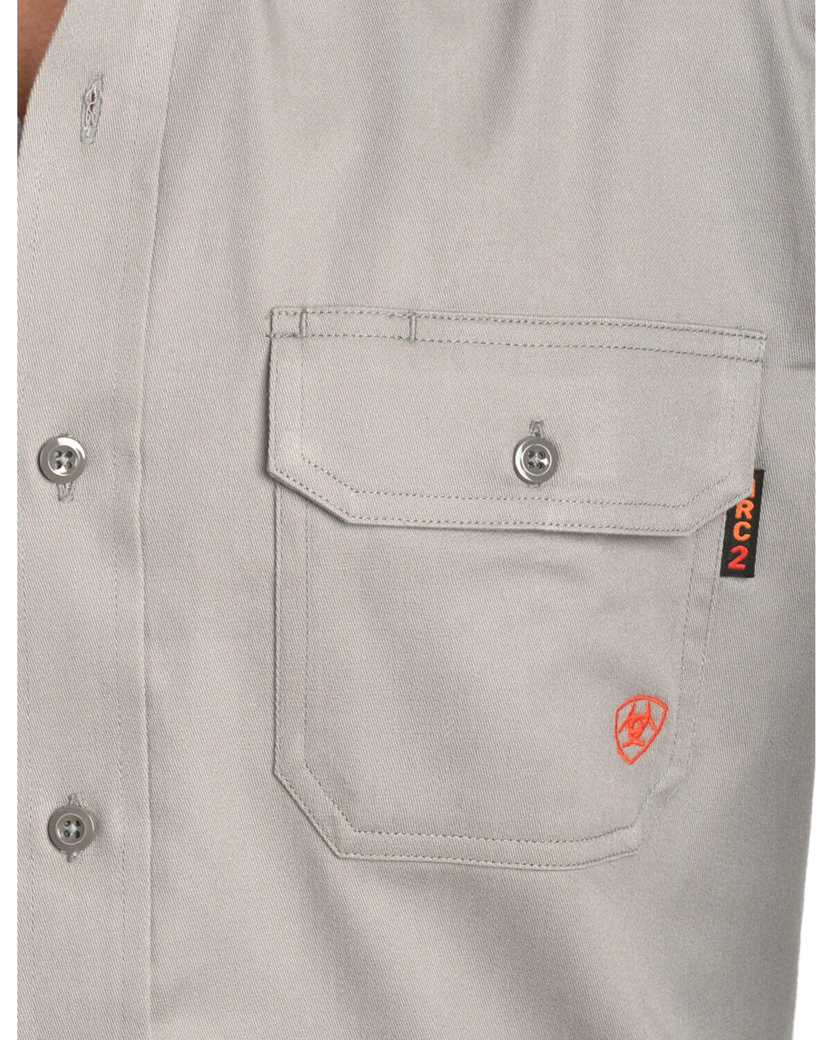 Ariat Men's Flame Resistant Solid Long Sleeve Work Shirt - Big & Tall
