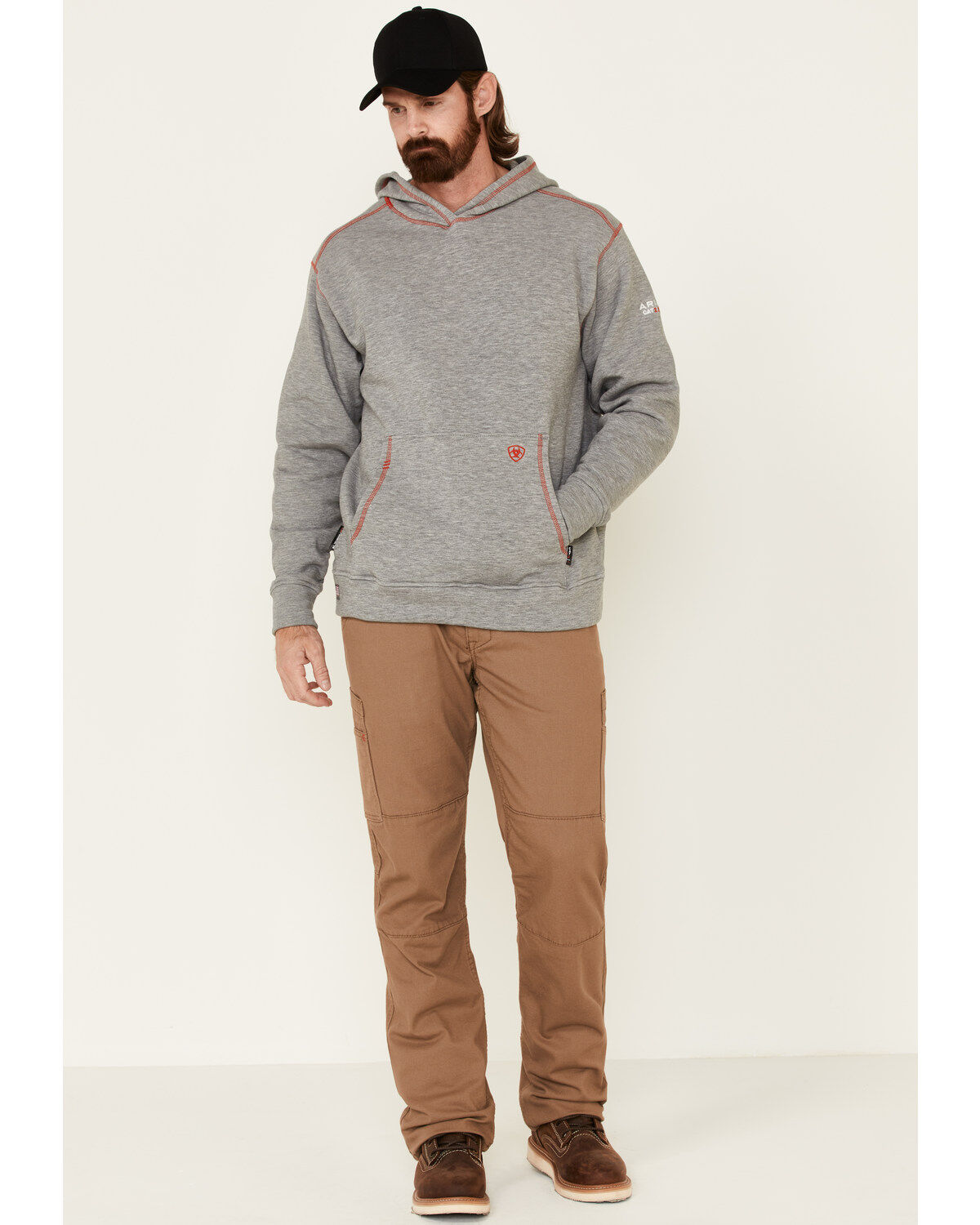 Ariat Men's Flame Resistant Polartec Hooded Work Sweatshirt