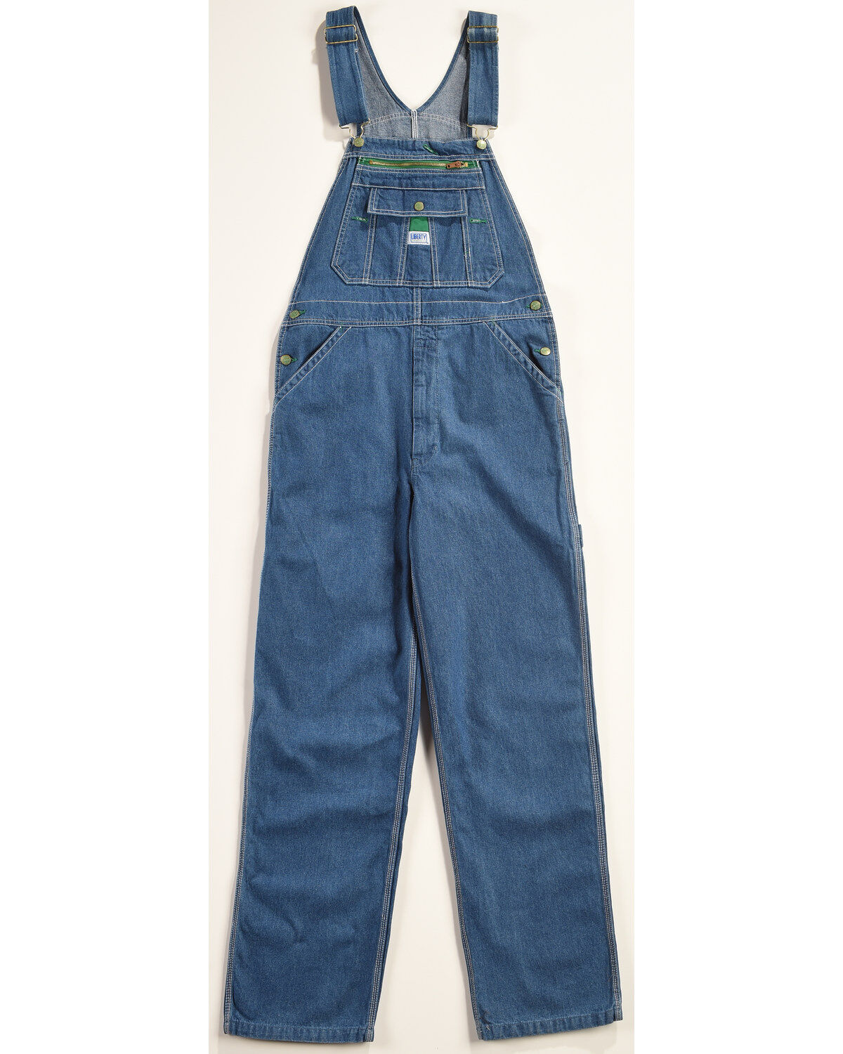 Liberty Men's Stonewashed Denim Bib Overalls