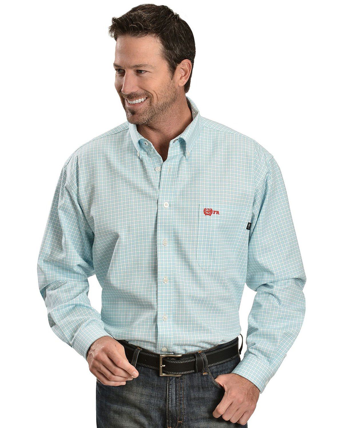 Cinch WRX Men's Flame Resistant Long Sleeve Checkered Twill Work Shirt 1 60251-cinch-wrx-men-s-flame-resistant-long-sleeve-checkered-twill-work-shirt-1.jpg