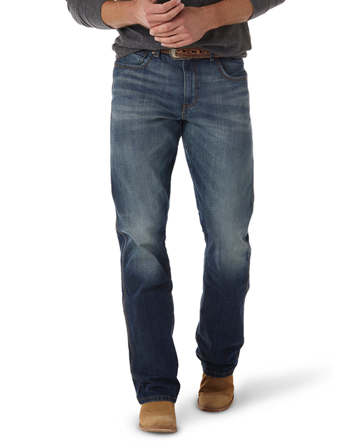 Wrangler Men's Retro Relaxed Fit Mid Rise Boot Cut Jeans