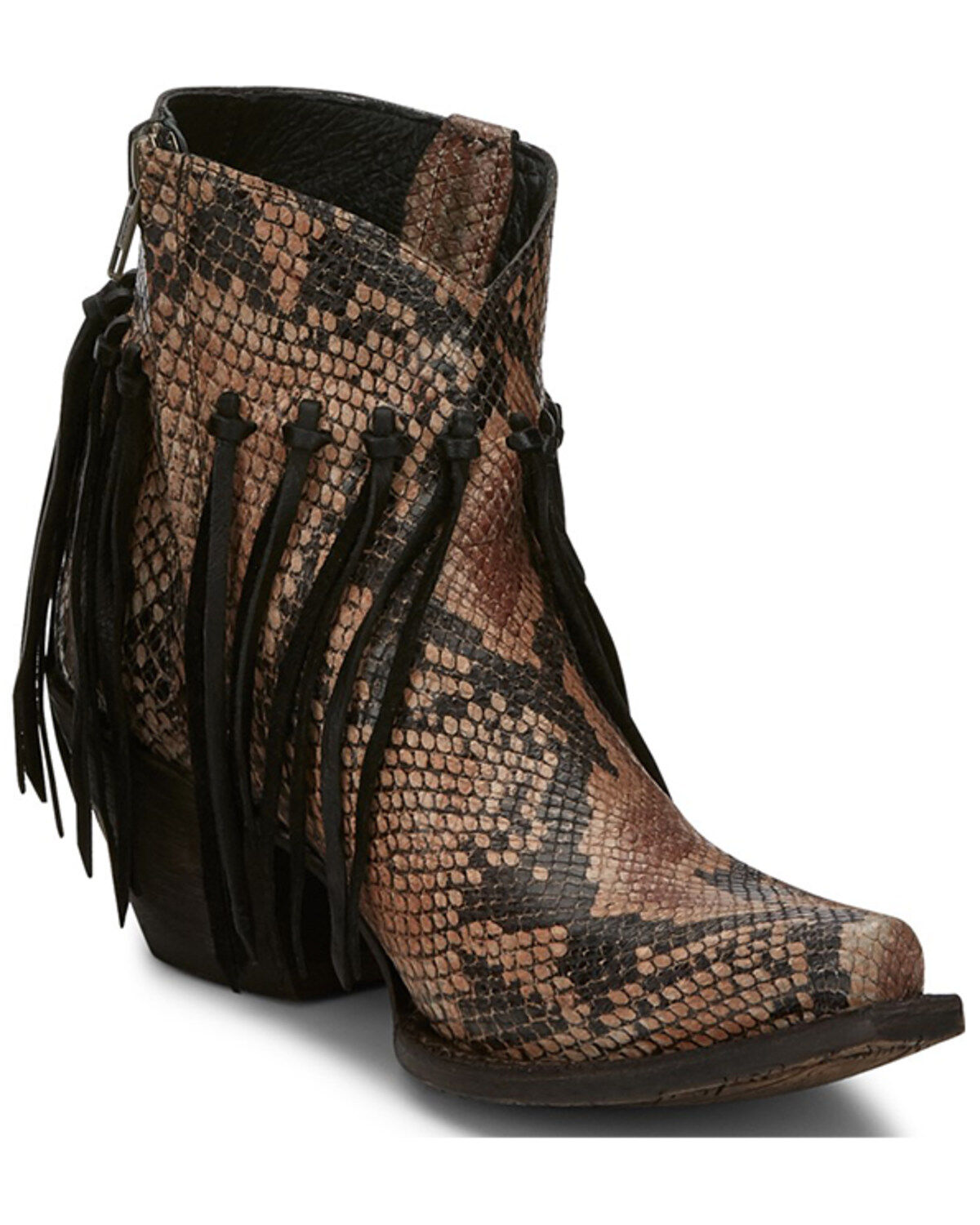 Tony Lama Women's Anahi Fringe Fashion Booties - Snip Toe 1 65093-tony-lama-women-s-anahi-fringe-fashion-booties-snip-toe-1.jpg