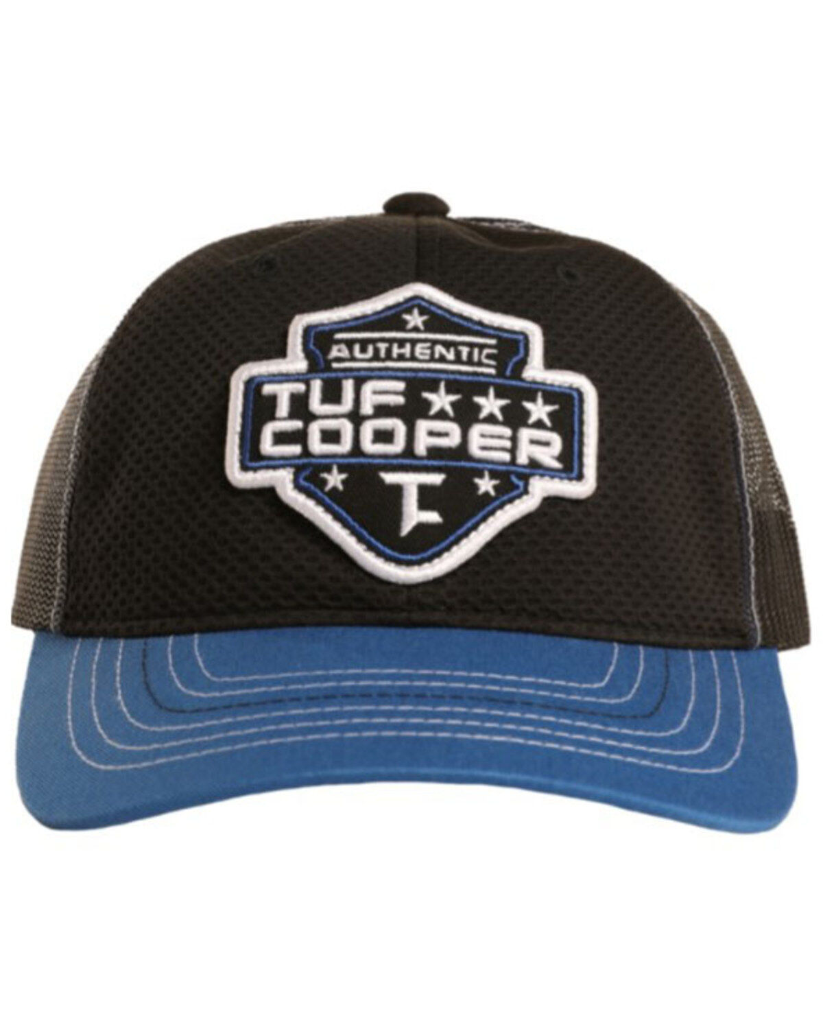 Tuf Copper Men's Black Authentic Logo Patch Mesh-Back Trucker Cap 1 65322-tuf-copper-men-s-black-authentic-logo-patch-mesh-back-trucker-cap-1.jpg