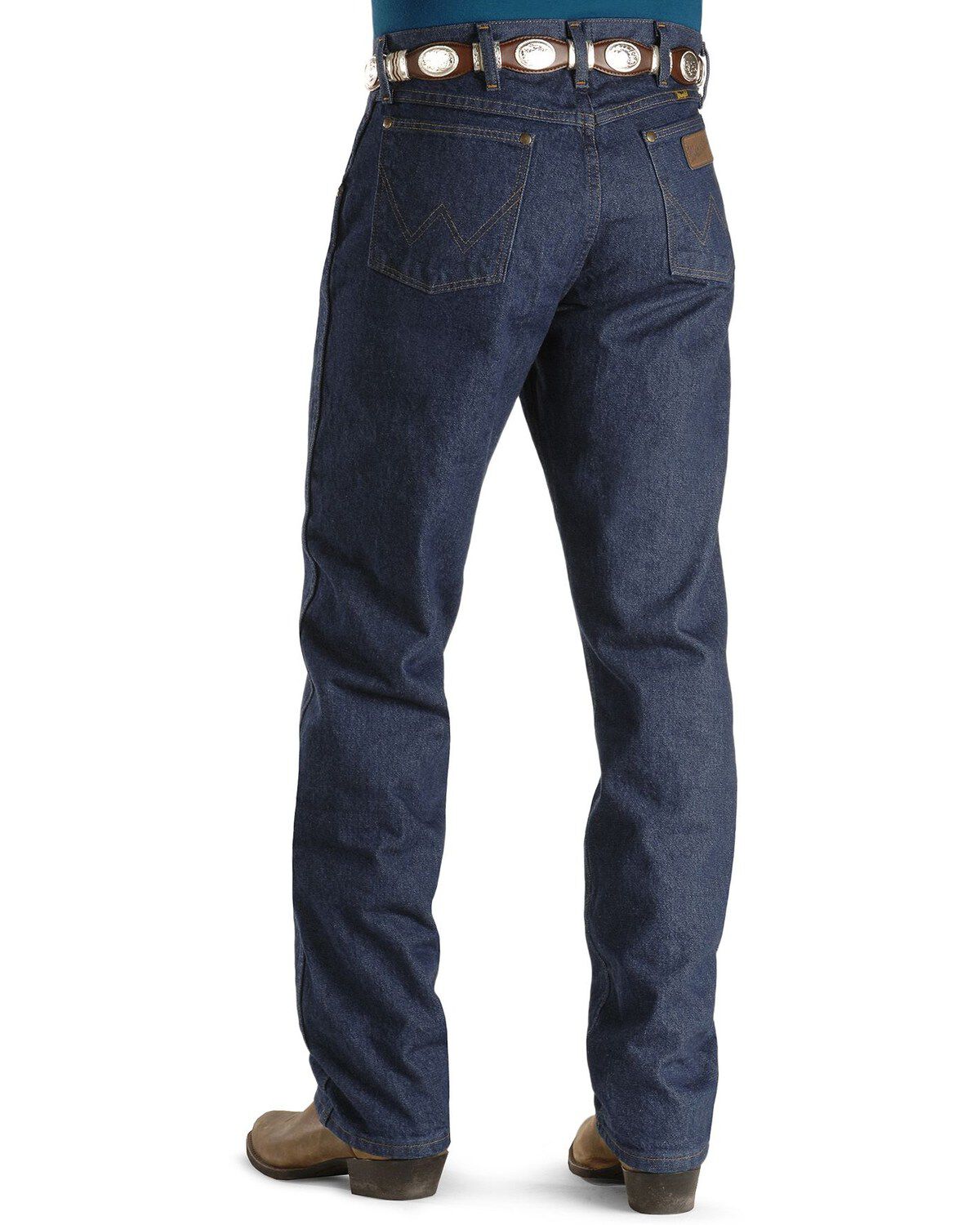 Wrangler Men's 47MWZ Original Fit Prewashed Jeans - 44 to 50 Waist