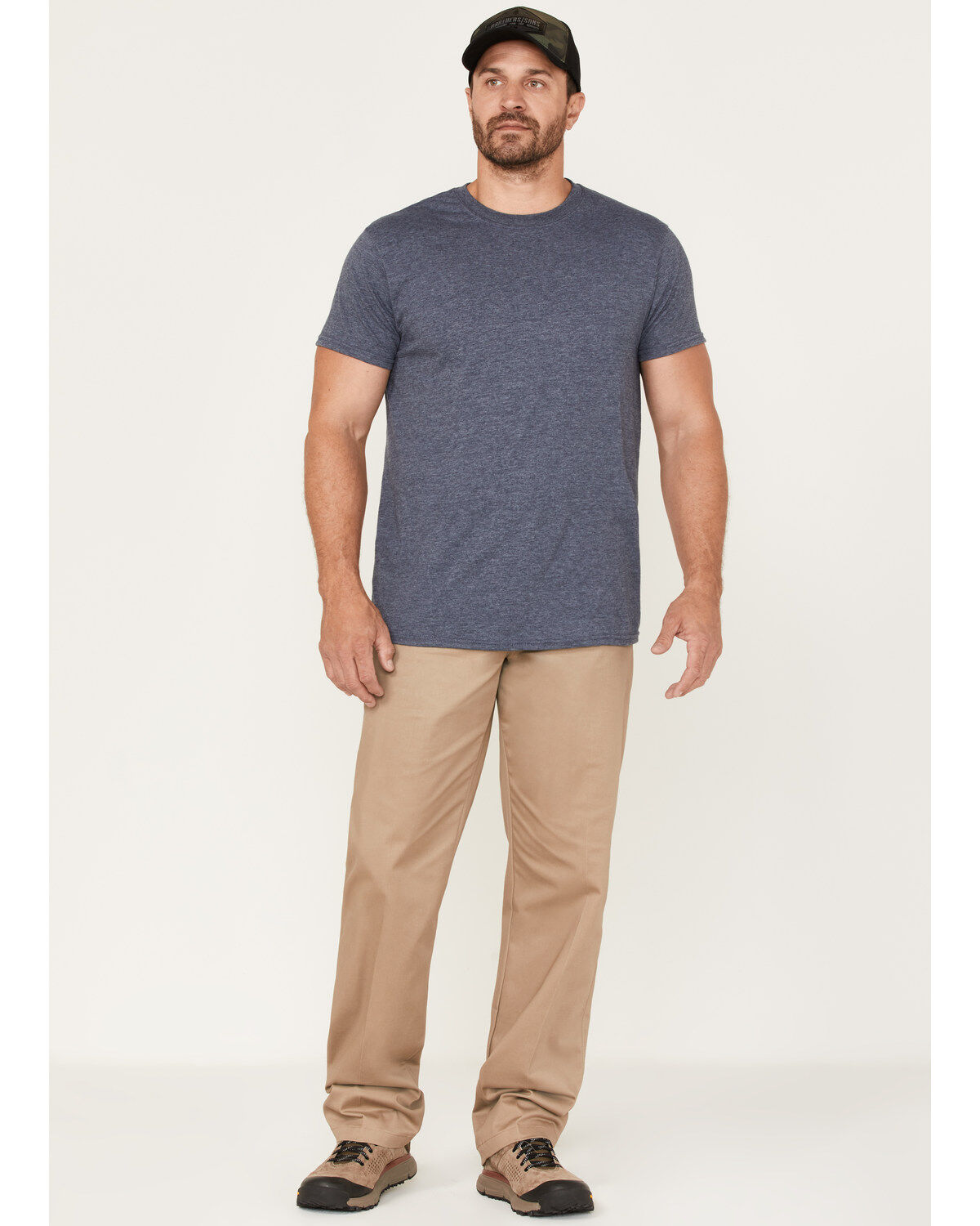 Wrangler Men's Casual Flat Front Western Pants