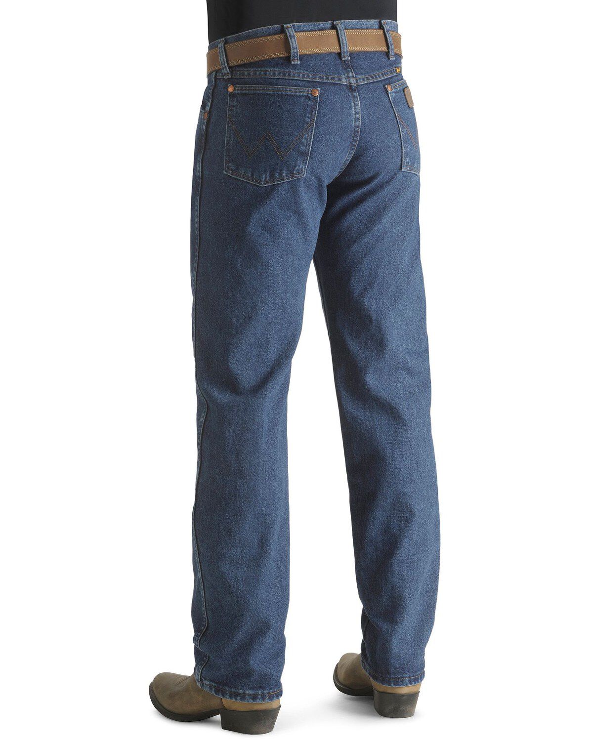 Wrangler Jeans - 13MWZ Original Fit Premium Wash Stonewash - Big 44- 50 Waist