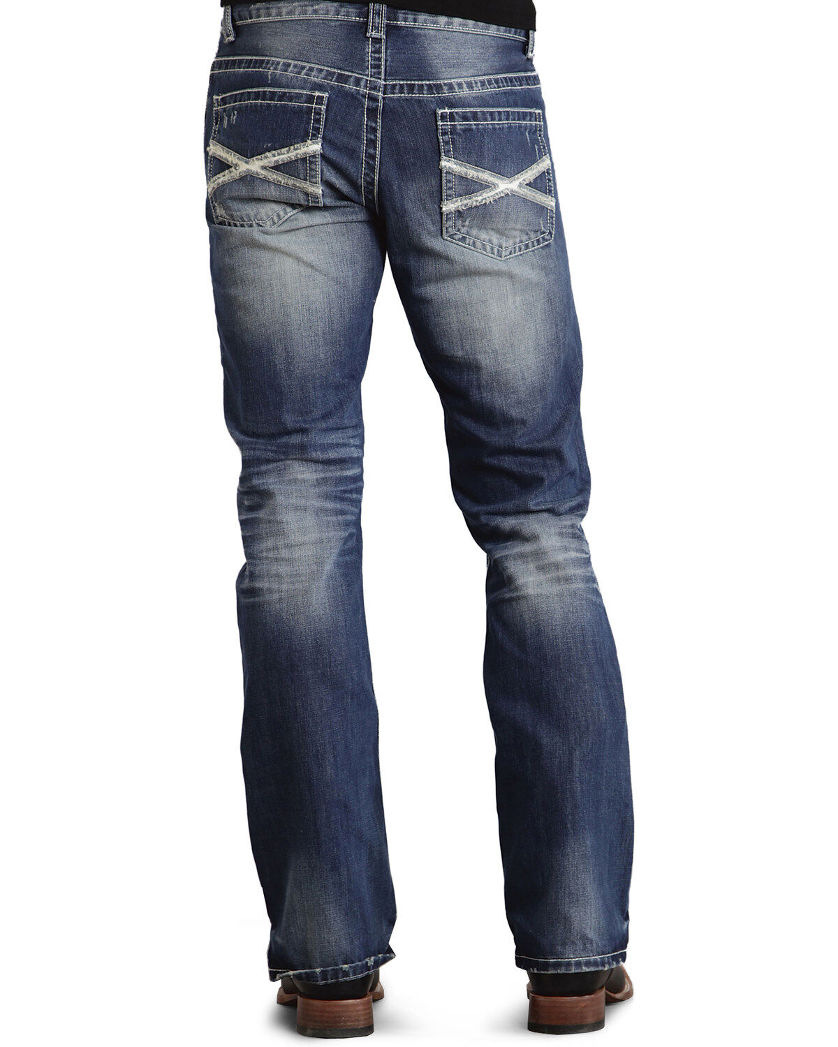 Stetson Men's Premium Rocks Fit Boot Cut Jeans