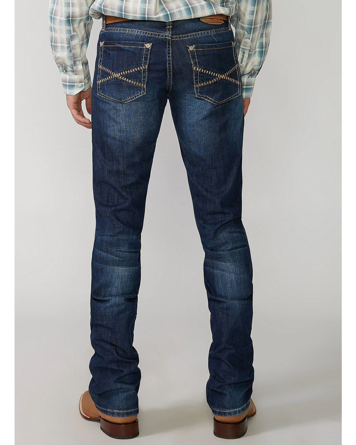 Stetson Men's Rocker Fit Straight Leg Jeans