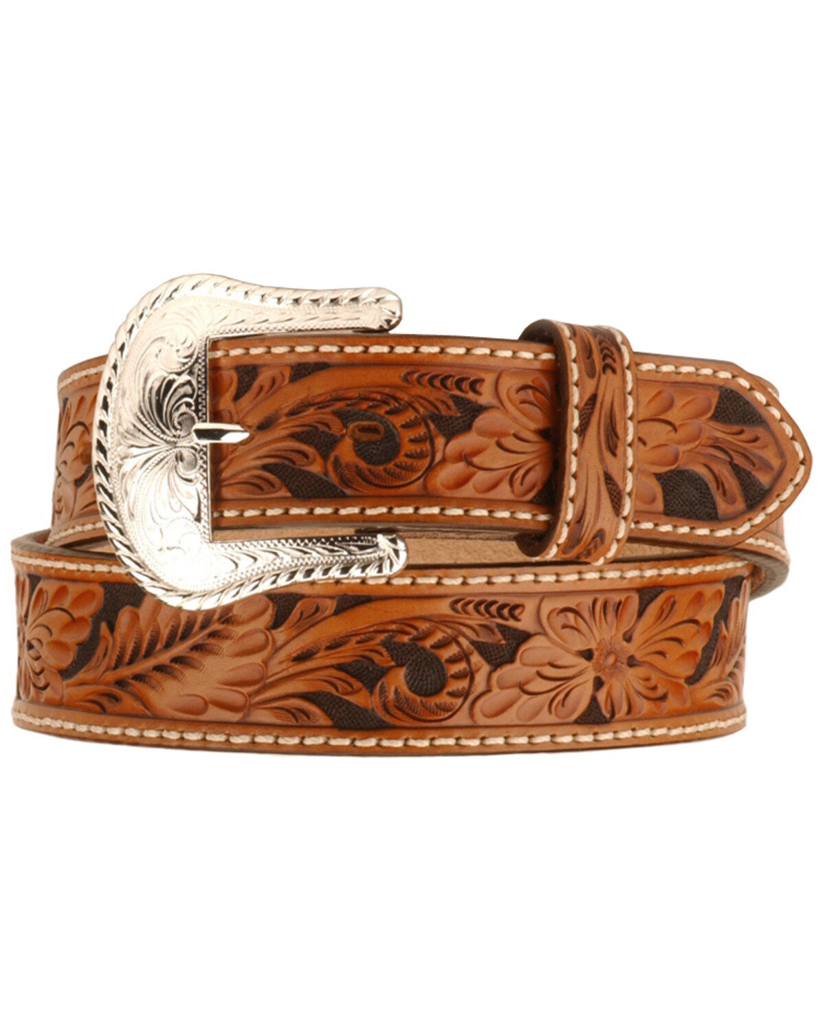 Tony Lama Men's Tooled leather Belt 1 70732-tony-lama-men-s-tooled-leather-belt-1.jpg