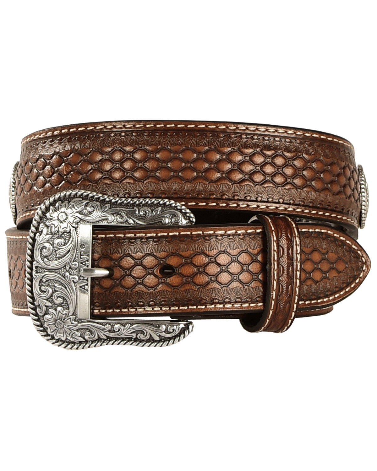 Ariat Men's Aztec Concho Belt 1 71966-ariat-men-s-aztec-concho-belt-1.jpg