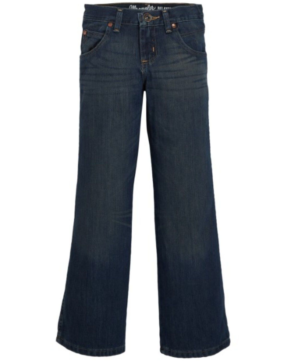 Wrangler Boy's Retro Relaxed Fit Boot Cut Jeans