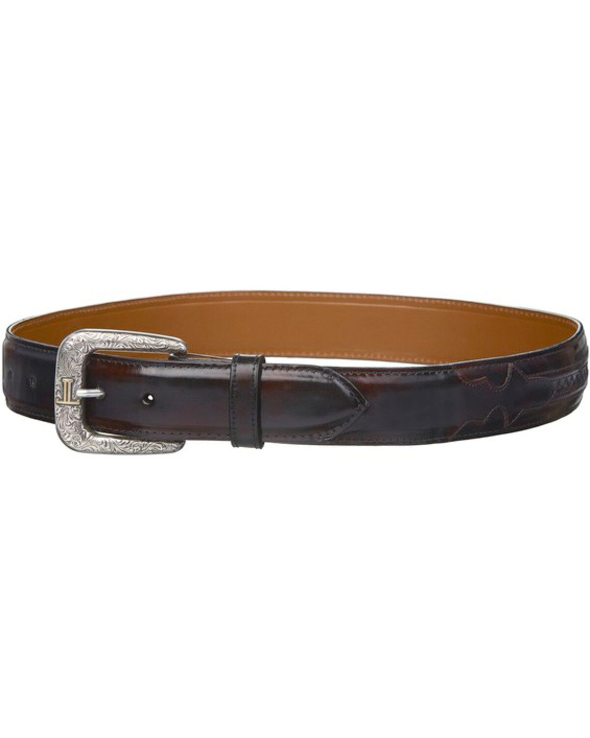 Lucchese Men's Goatskin Leather Belt