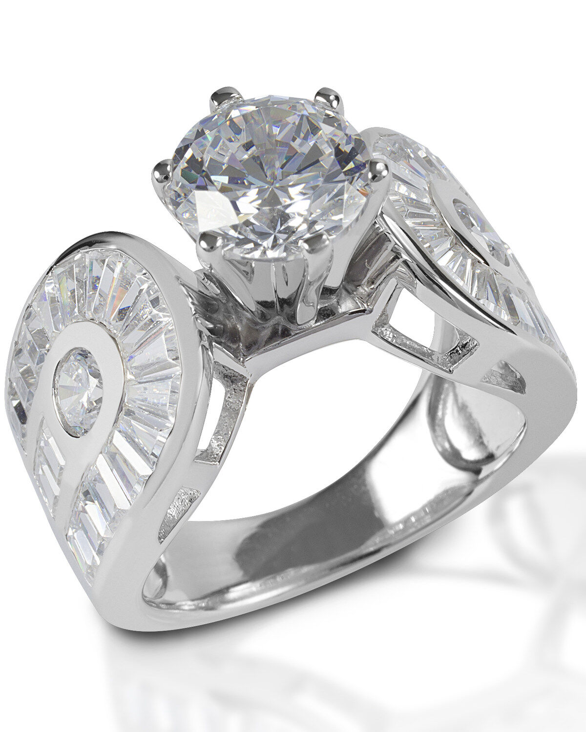 Kelly Herd Women's Horseshoe Solitaire Ring