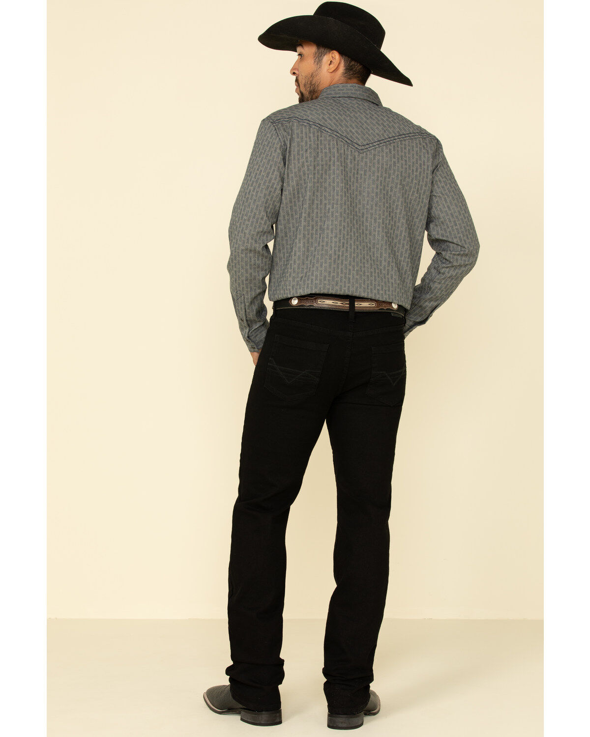 Cody James Men's Night Rider Wash Jackson Slim Stackable Straight Stretch Denim Jeans